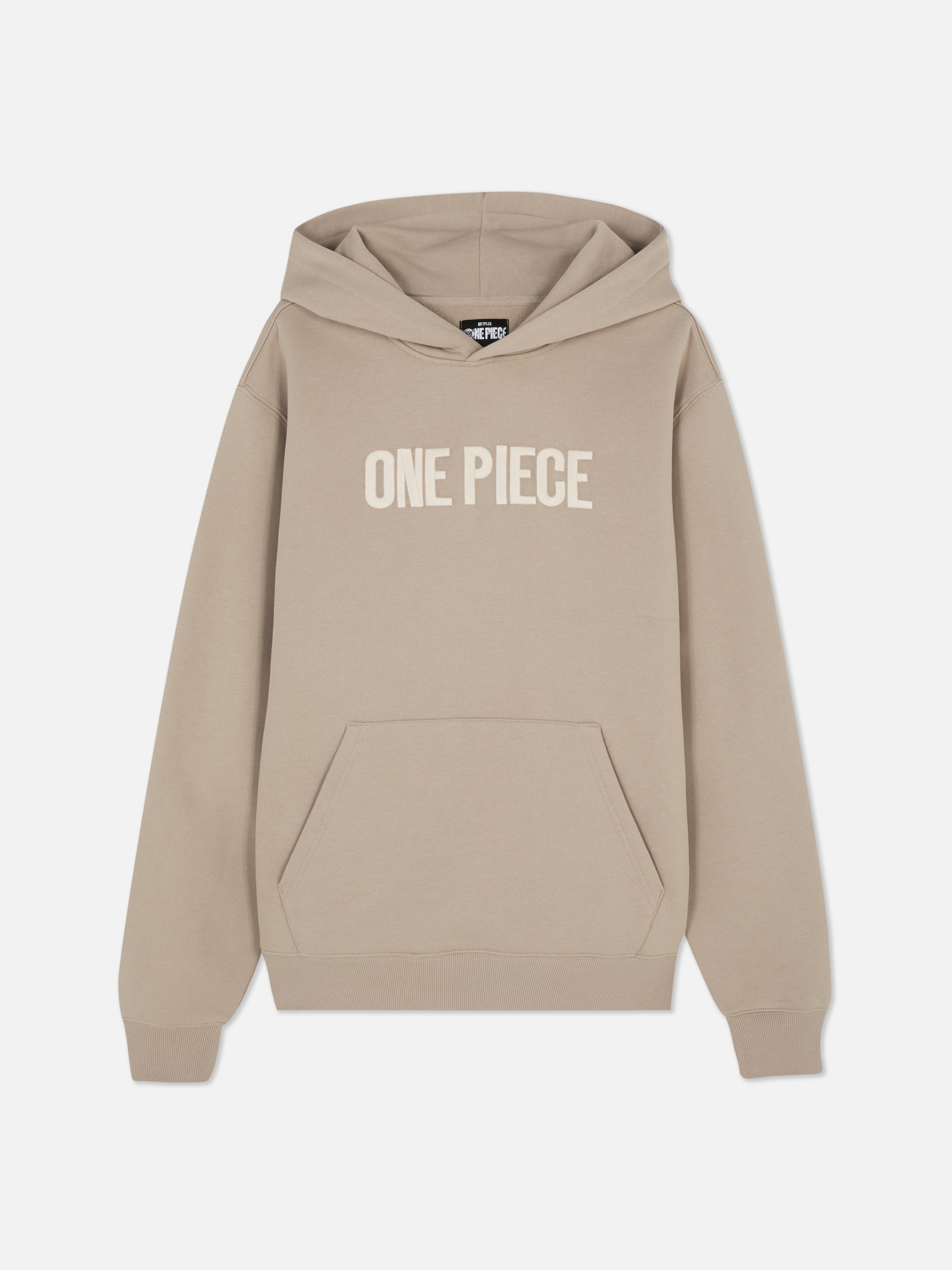 One Piece-logós kapucnis pulóver
