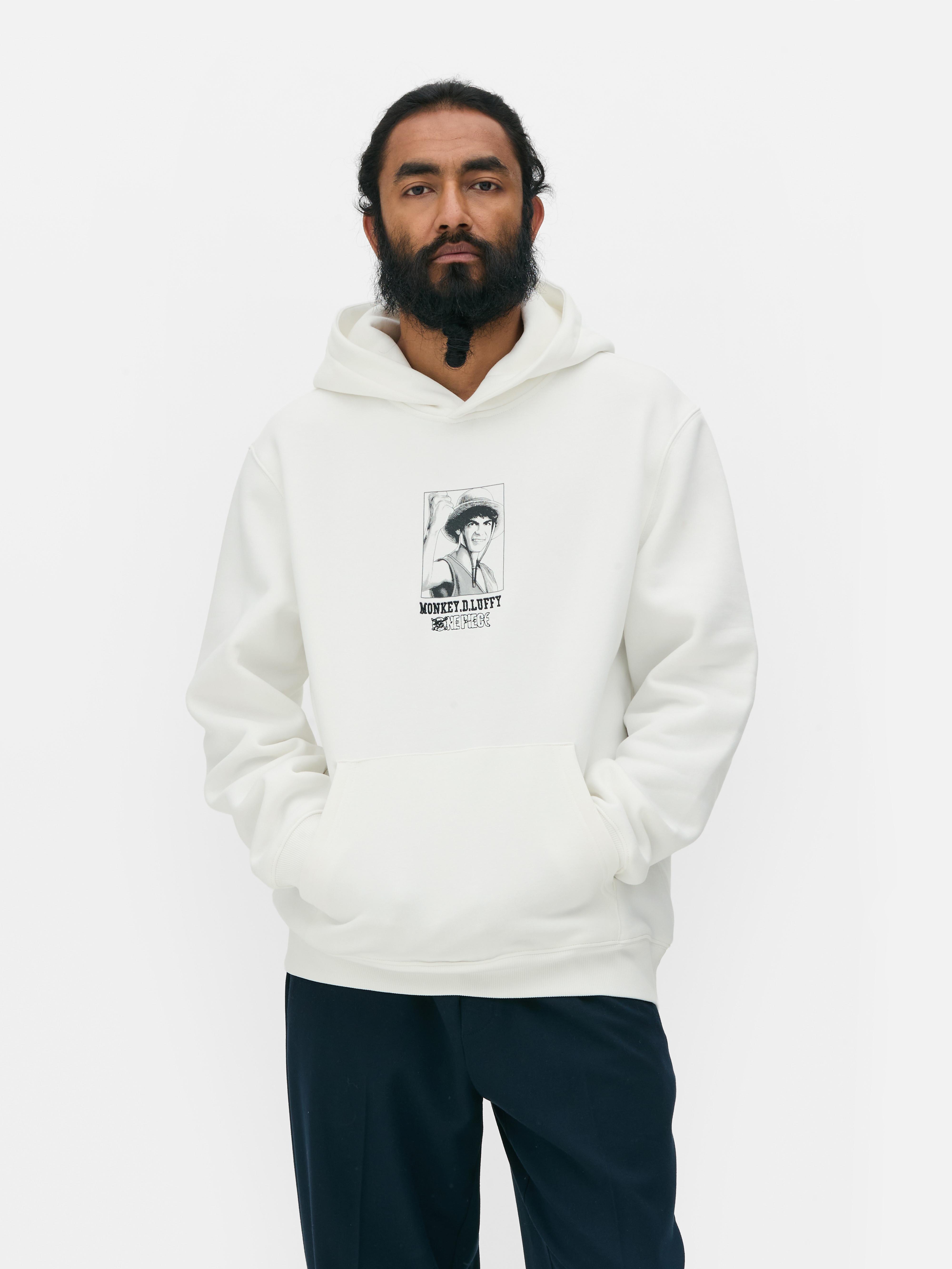 Sweat à capuche et motif pirate One Piece
