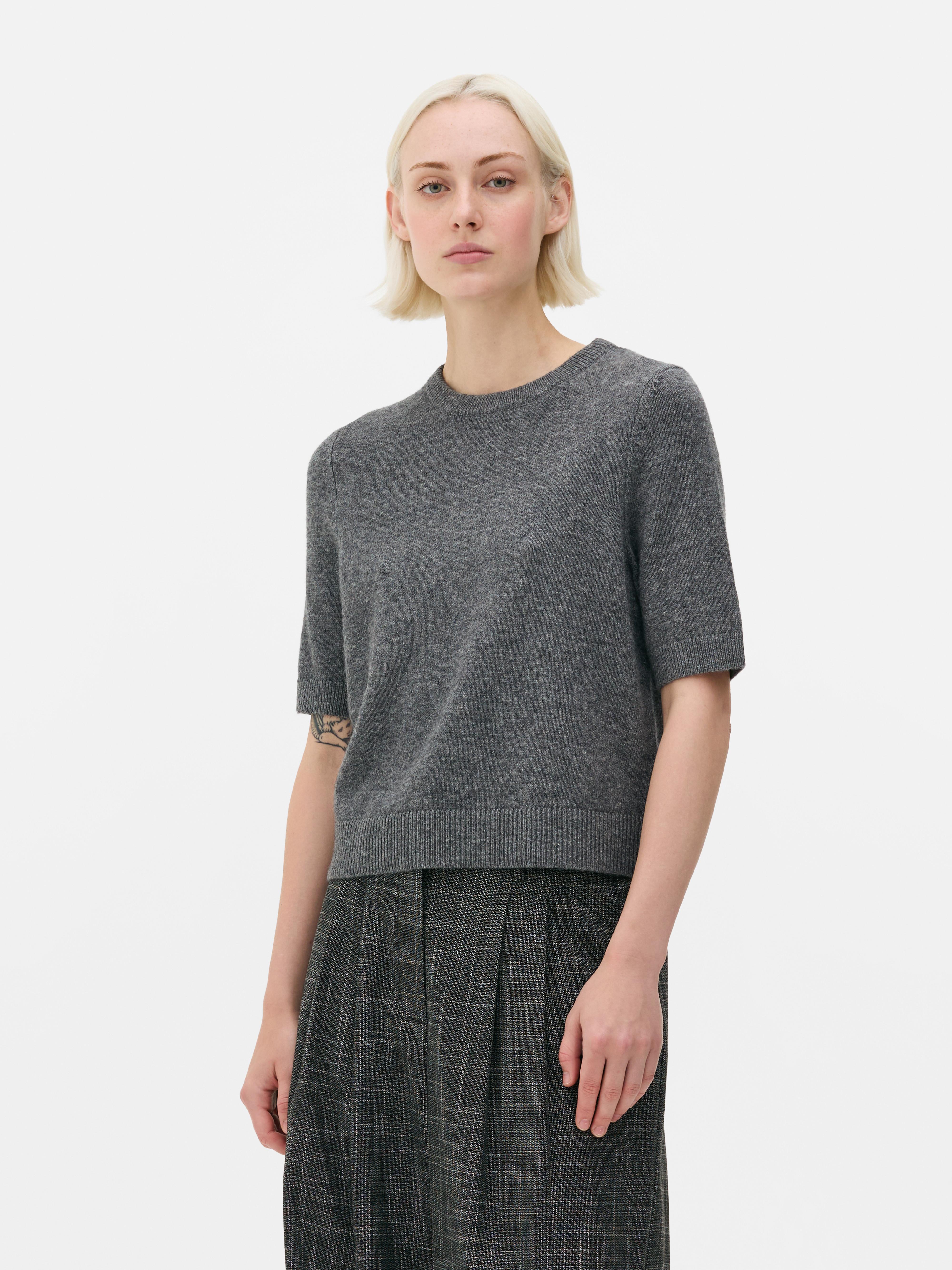 „The Edit“ T-Shirt aus Kaschmirmischung