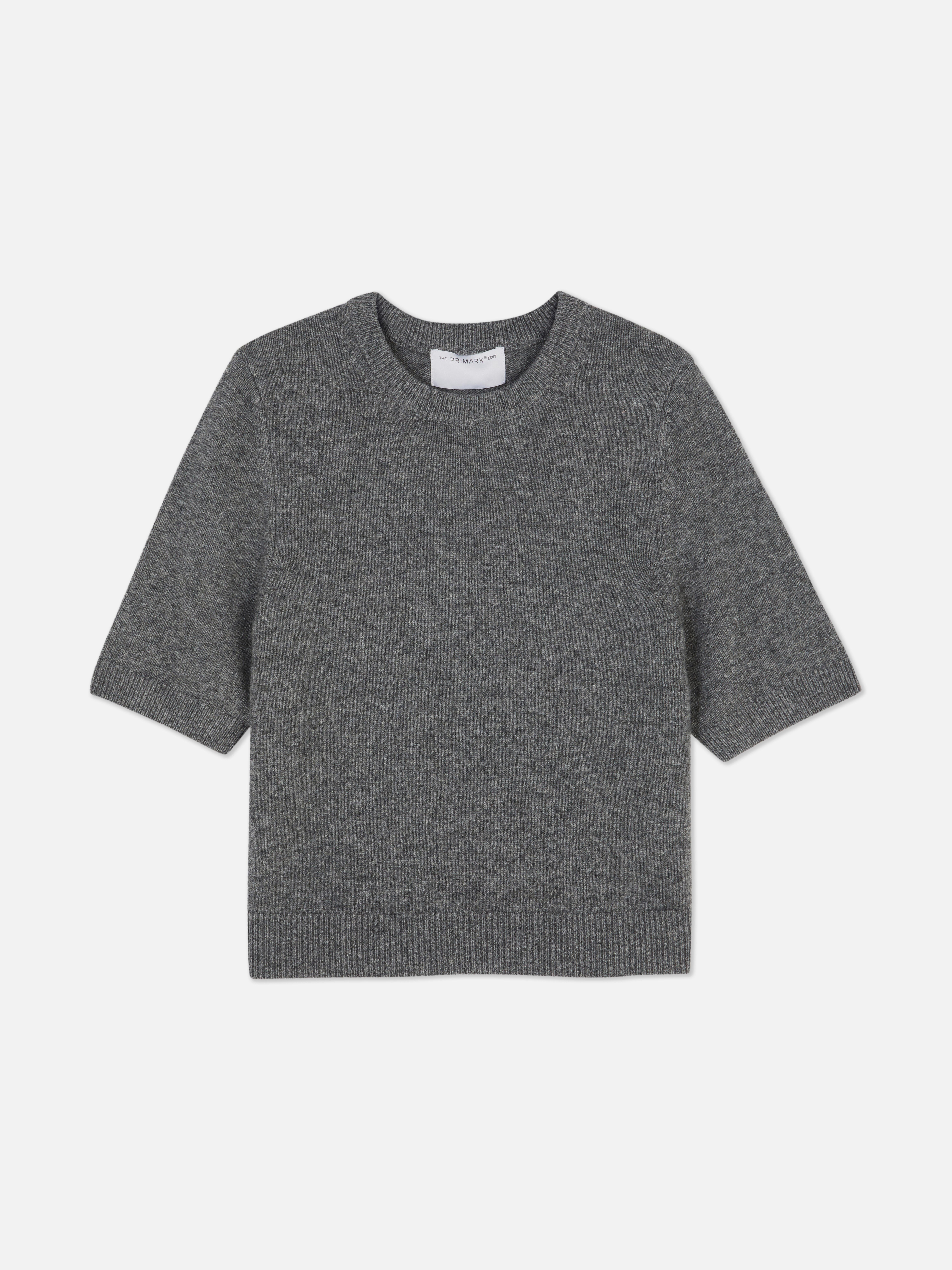 „The Edit“ T-Shirt aus Kaschmirmischung