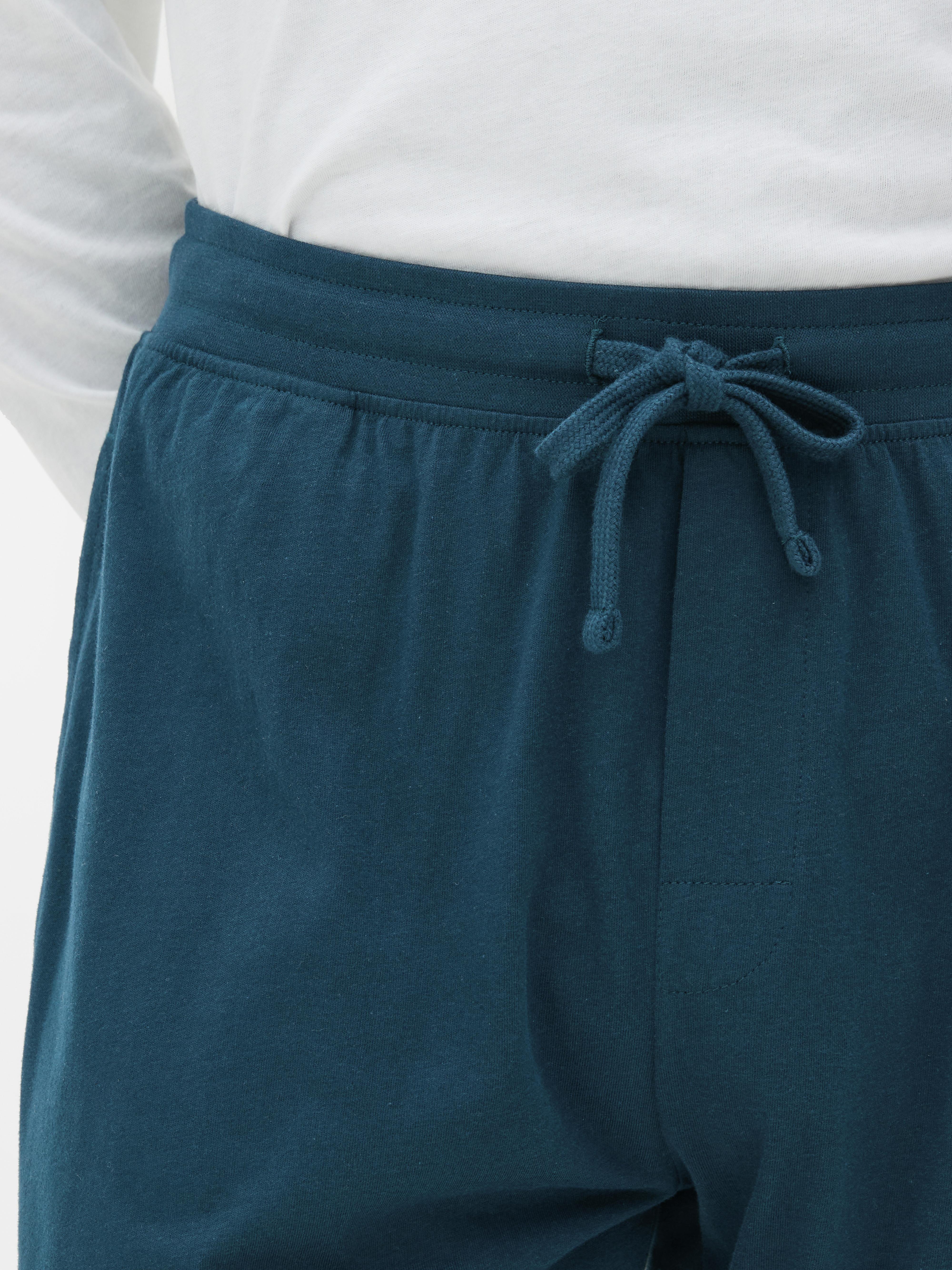 Set de 2 perechi de pantaloni de pijama din jerseu