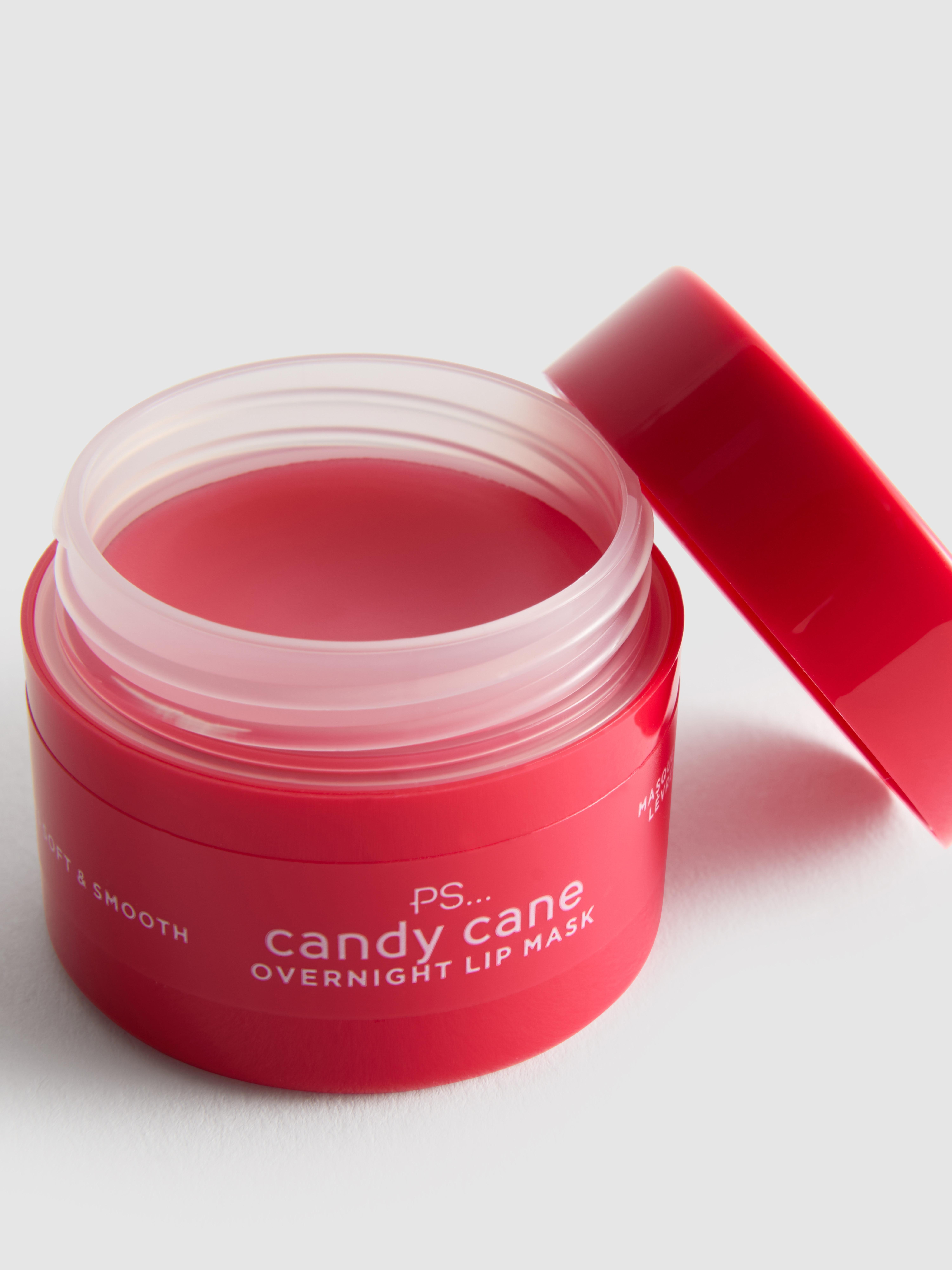 PS... Candy Cane Overnight Lip Mask