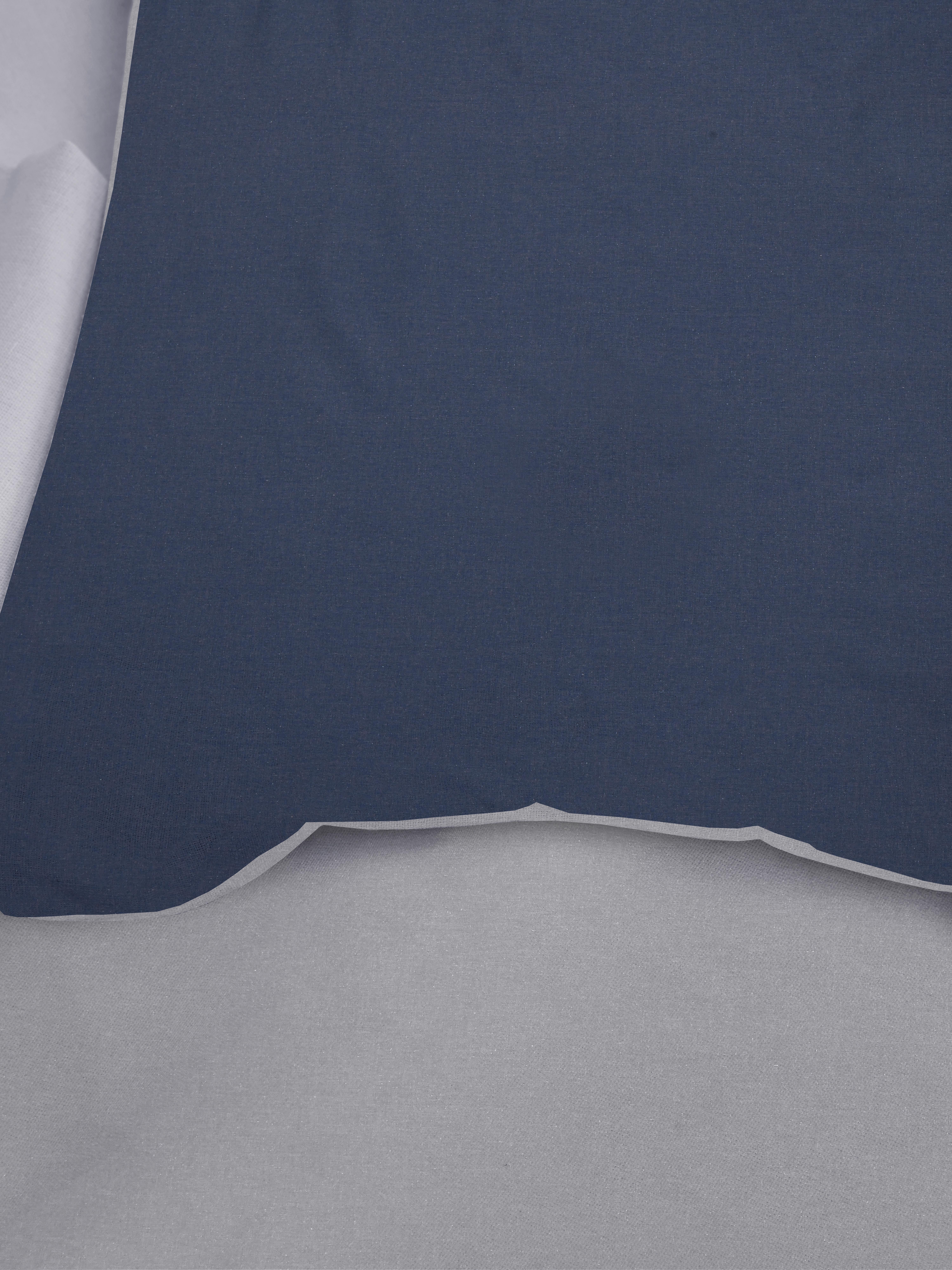 Reversible Block Colour Double Duvet Cover Set