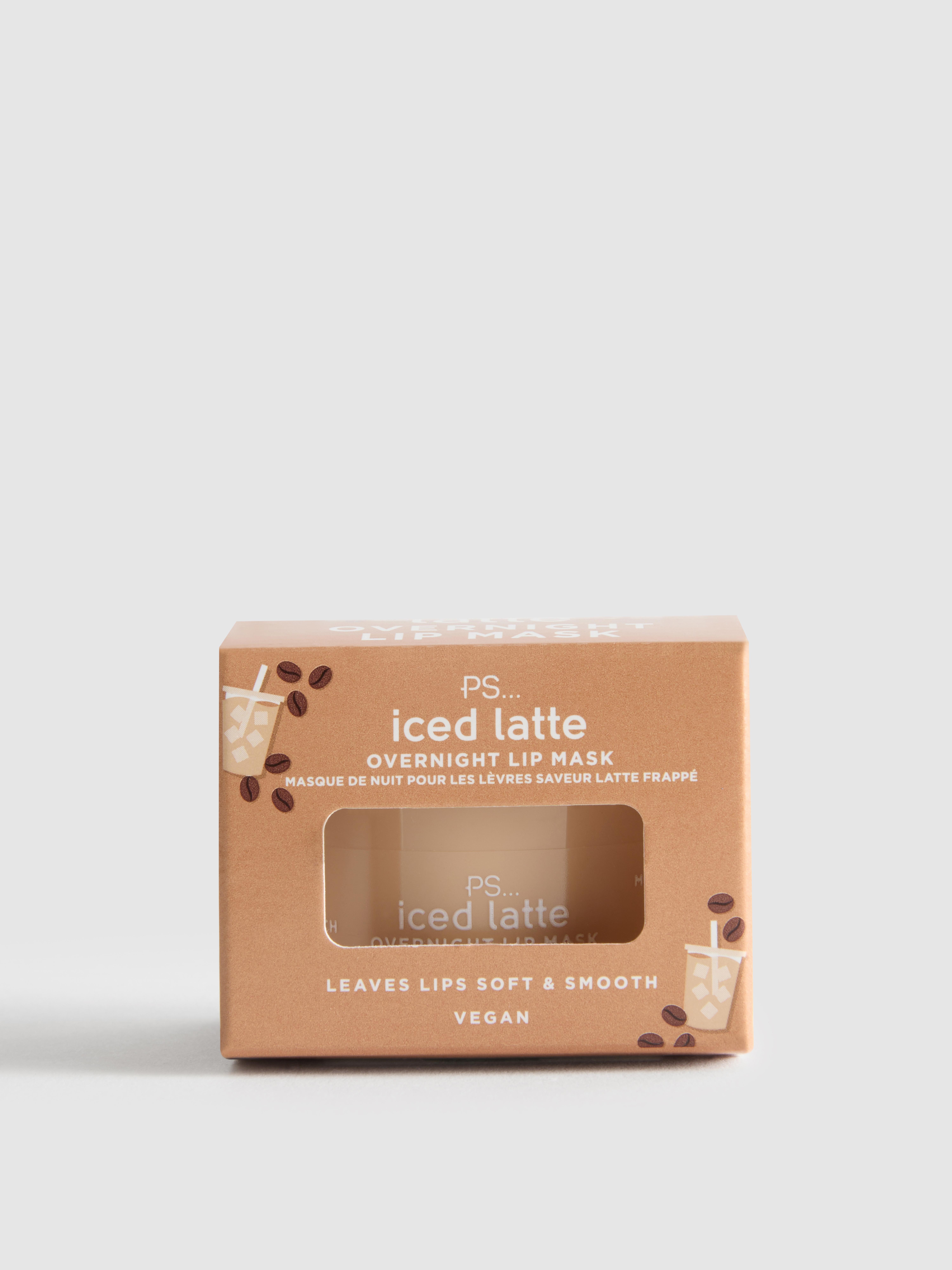 PS... Lippenmaske für die Nacht mit Eiskaffeeduft