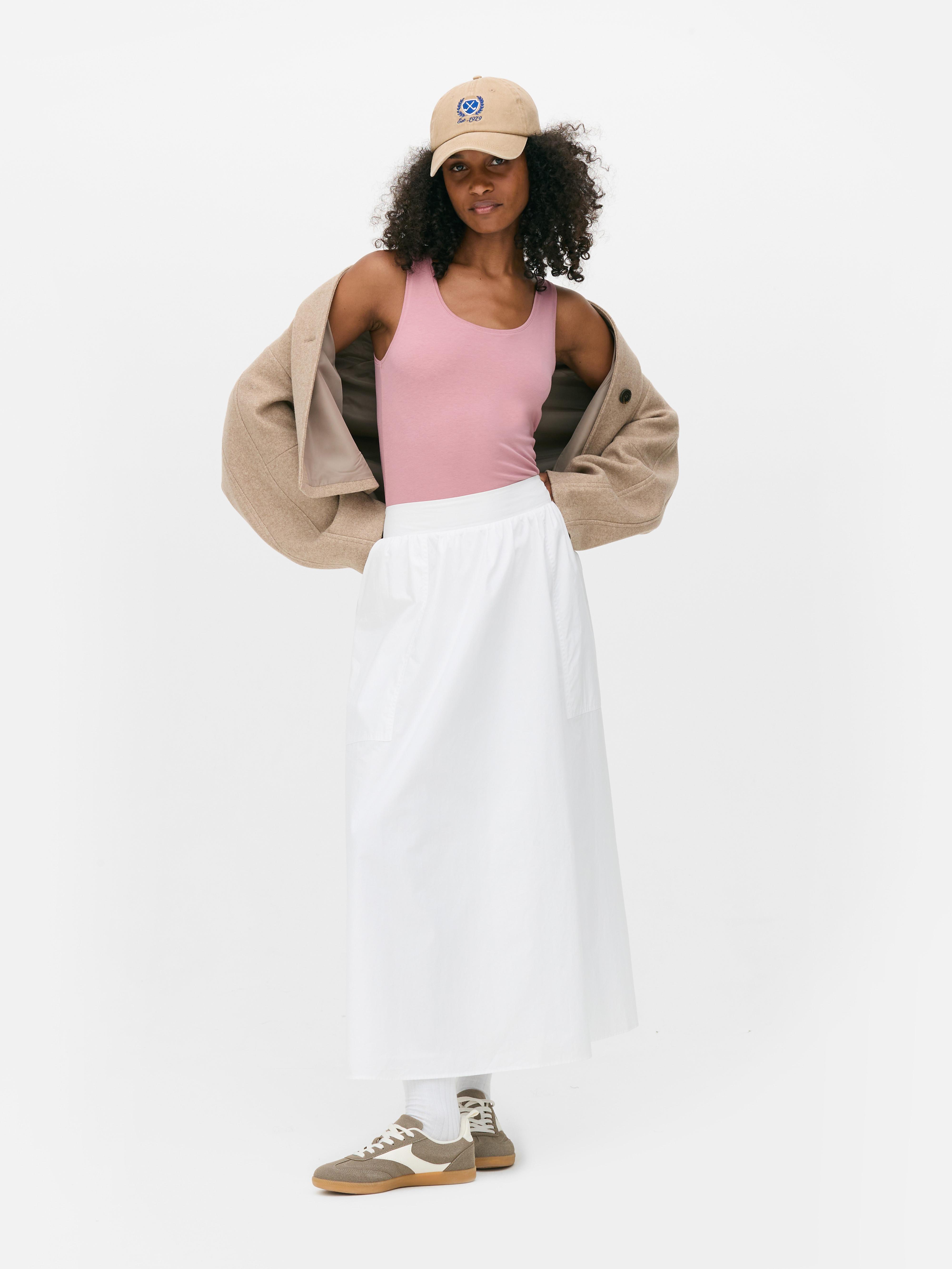 Débardeur stretch décolleté