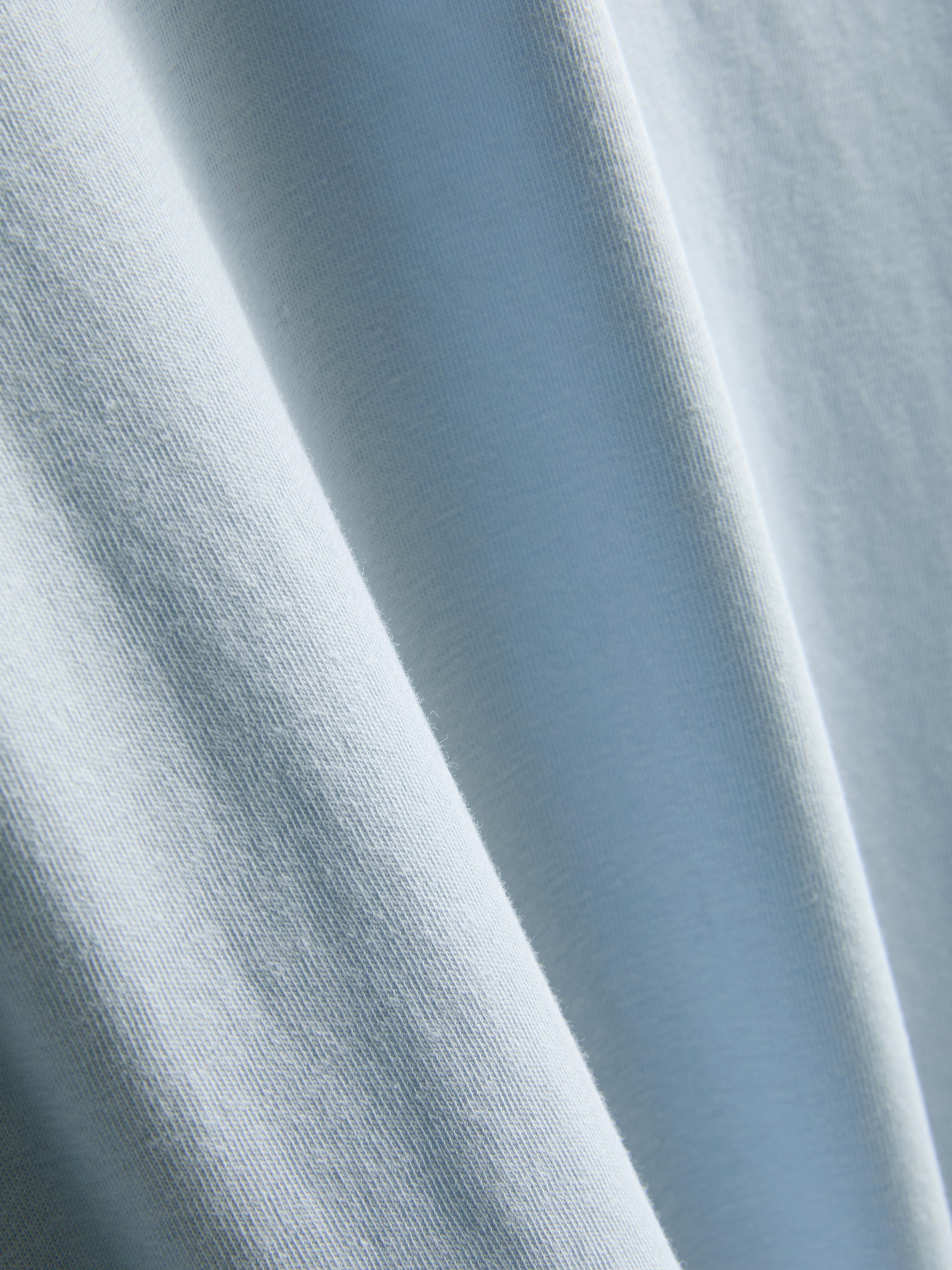 Women's Light Blue Scoop Neck Stretch Vest