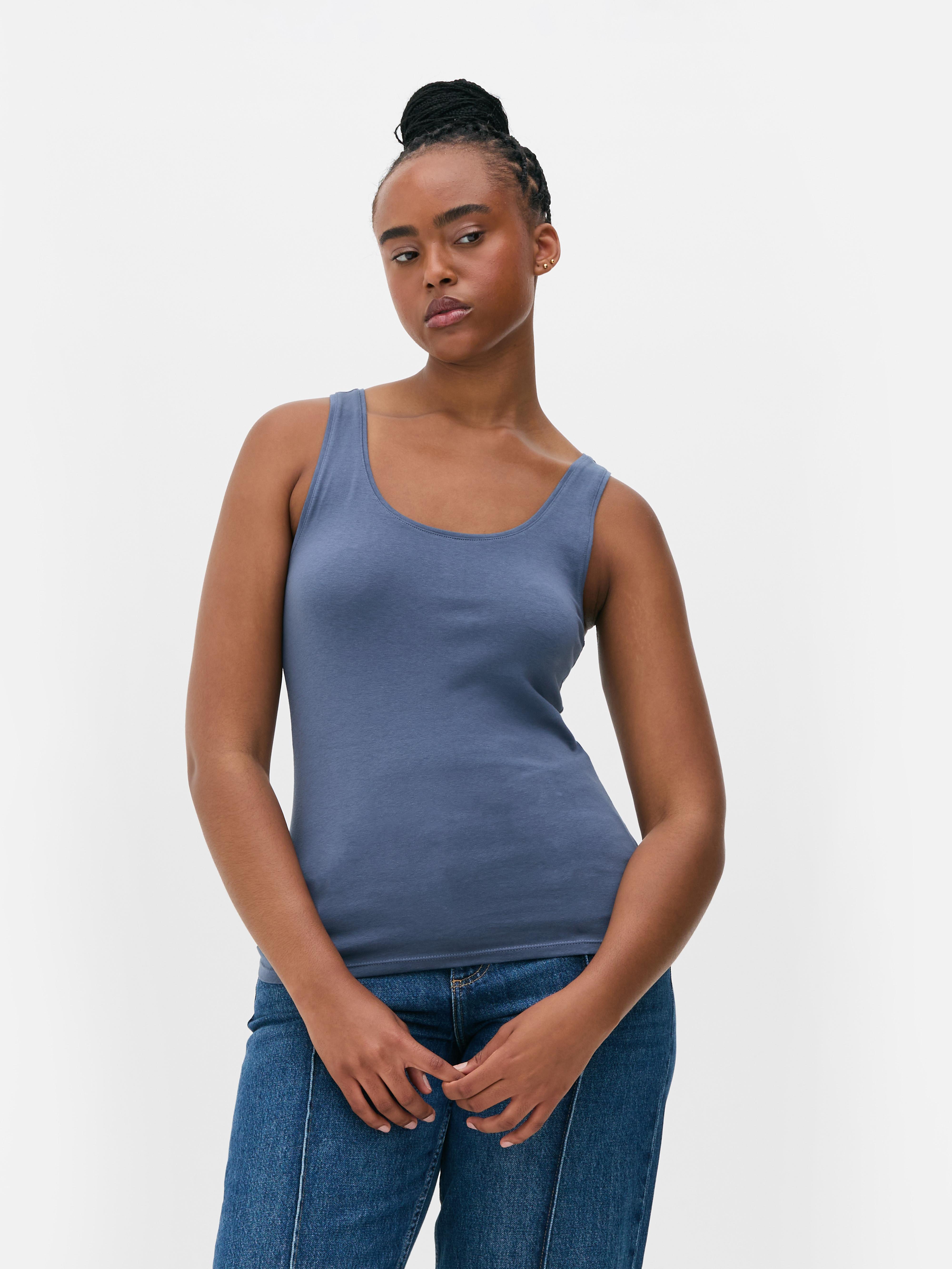 Débardeur stretch décolleté