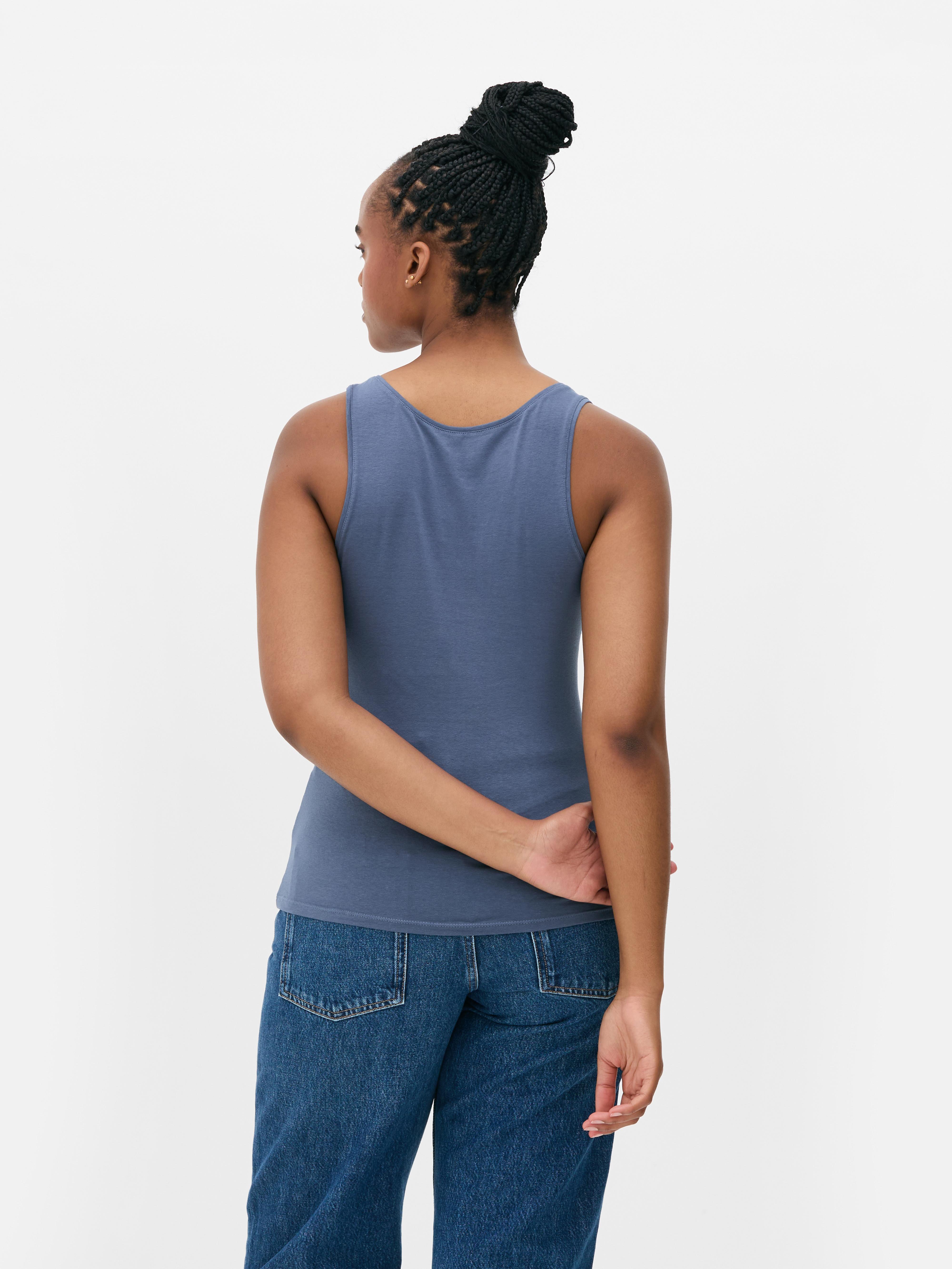Débardeur stretch décolleté