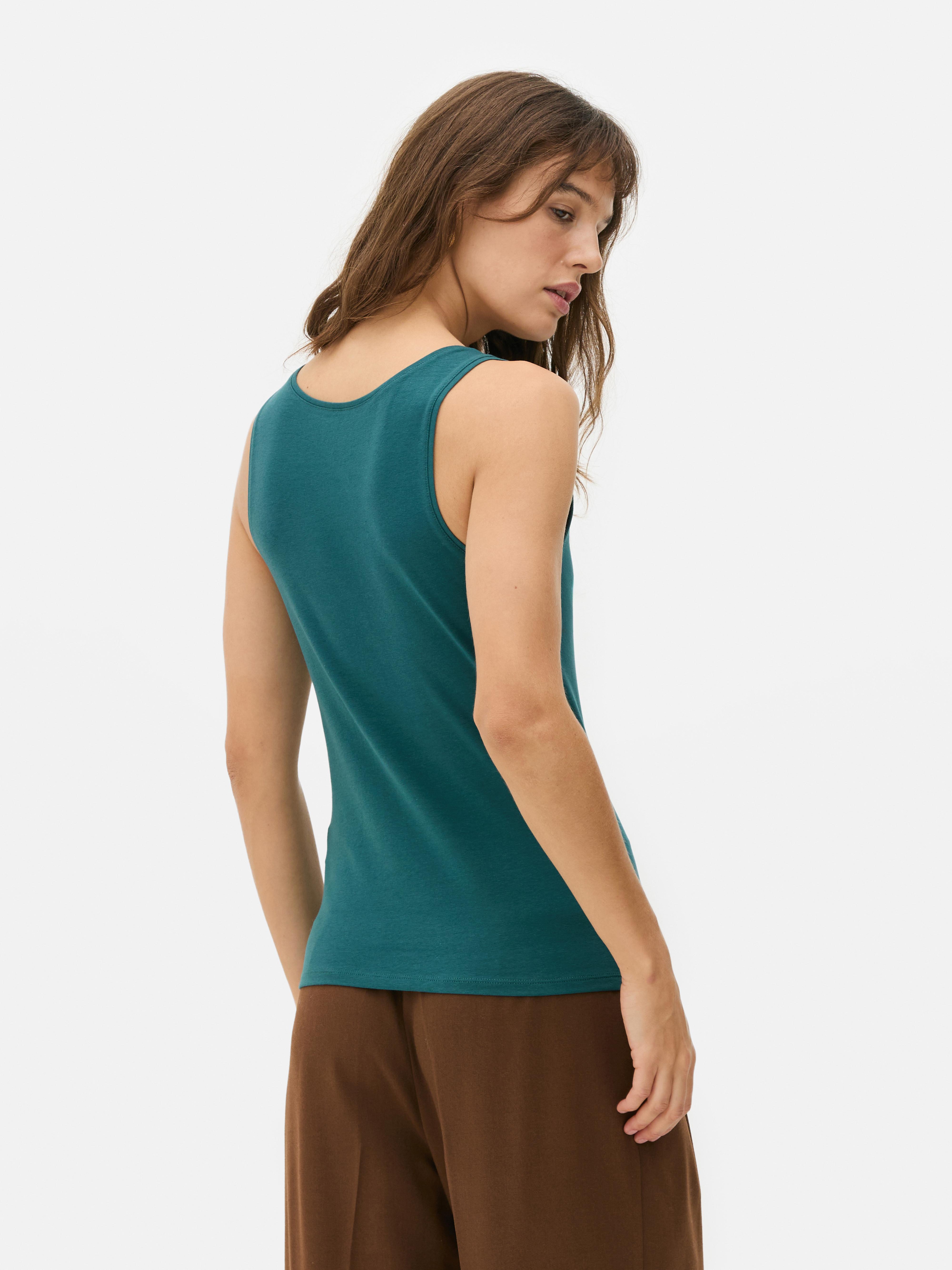 Débardeur stretch décolleté