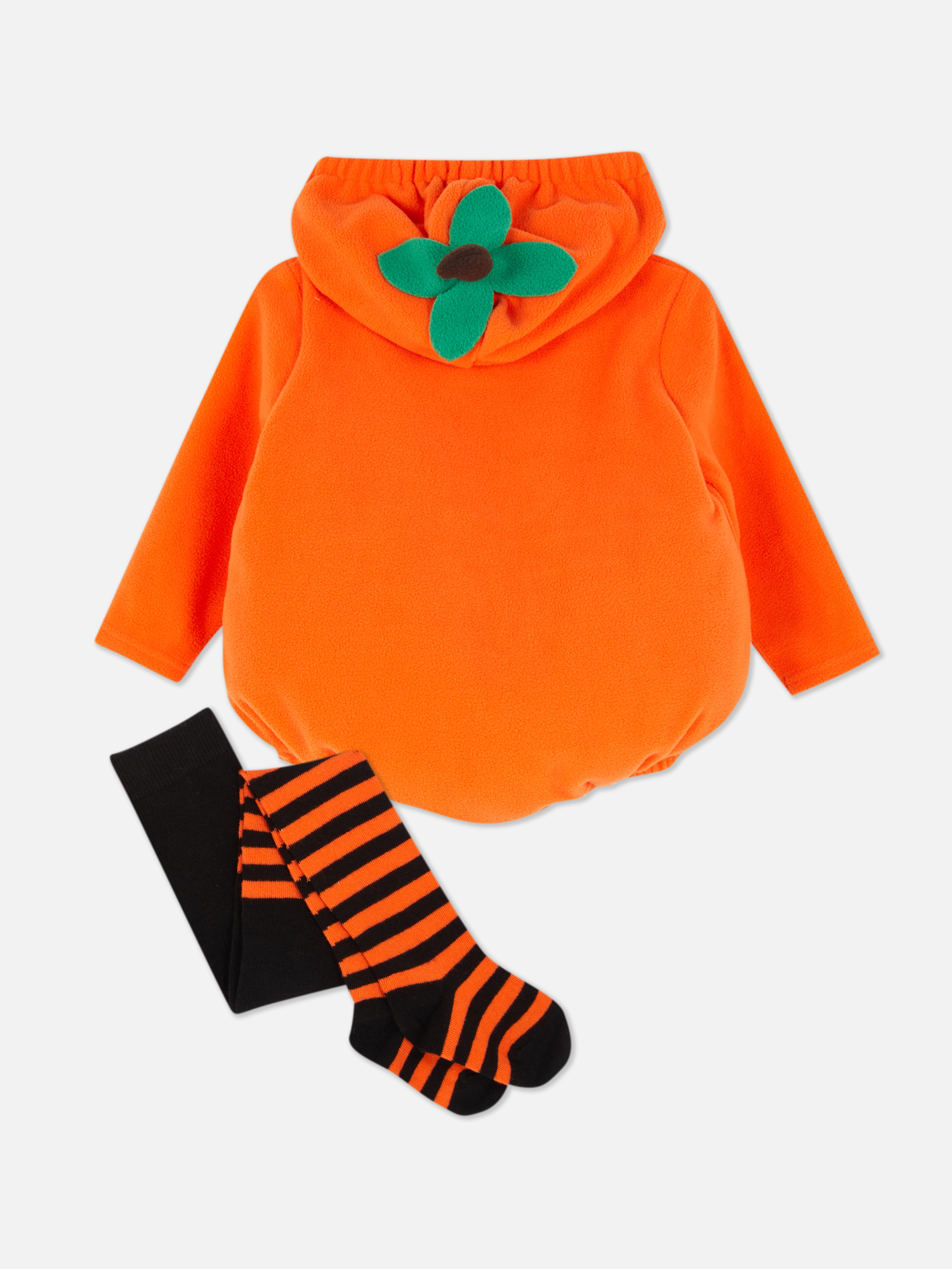 0-36mths | Halloween Pumpkin Bodysuit and Tights Set