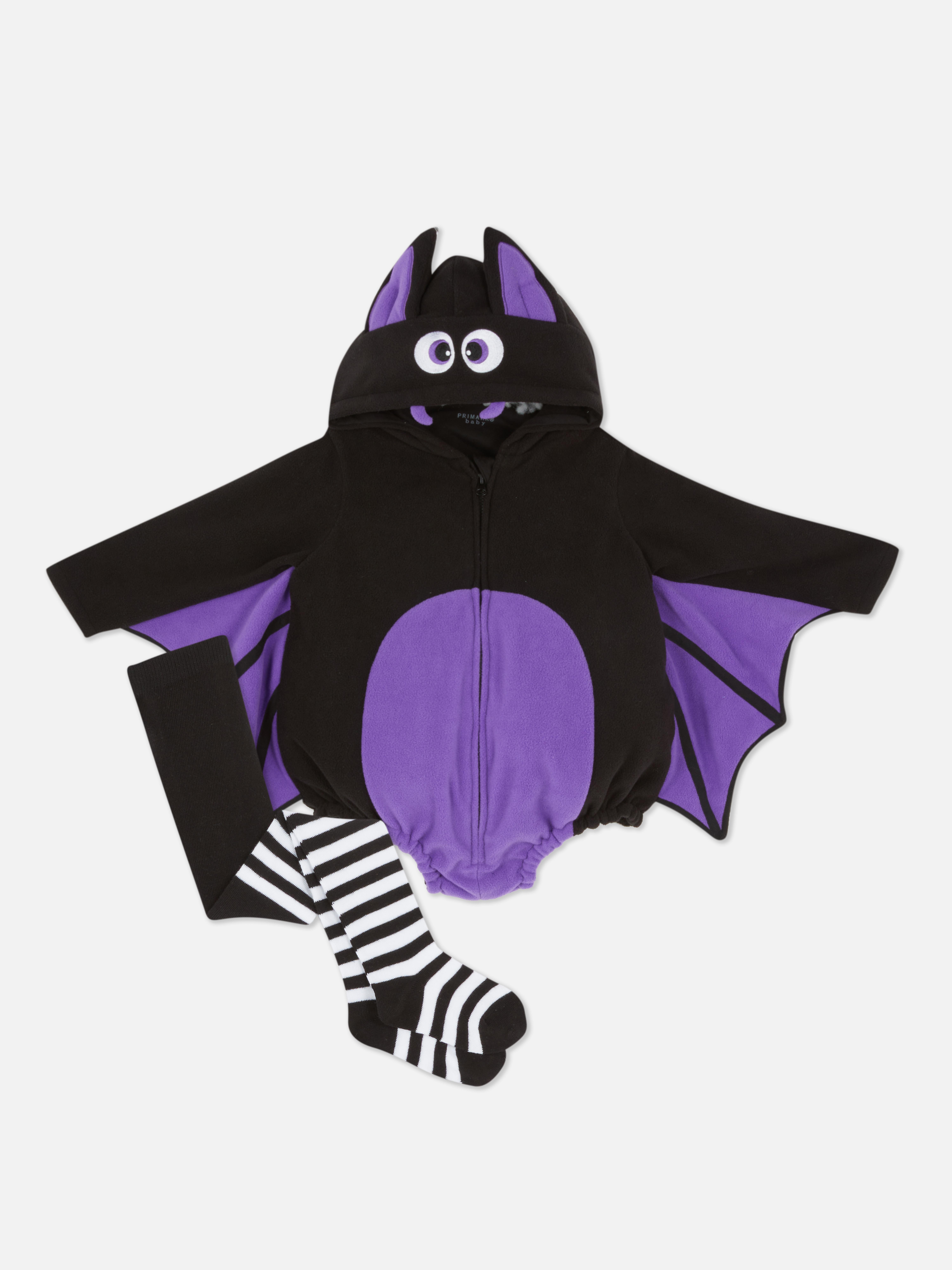 0-36mths | Halloween Bat Bodysuit and Tights Set