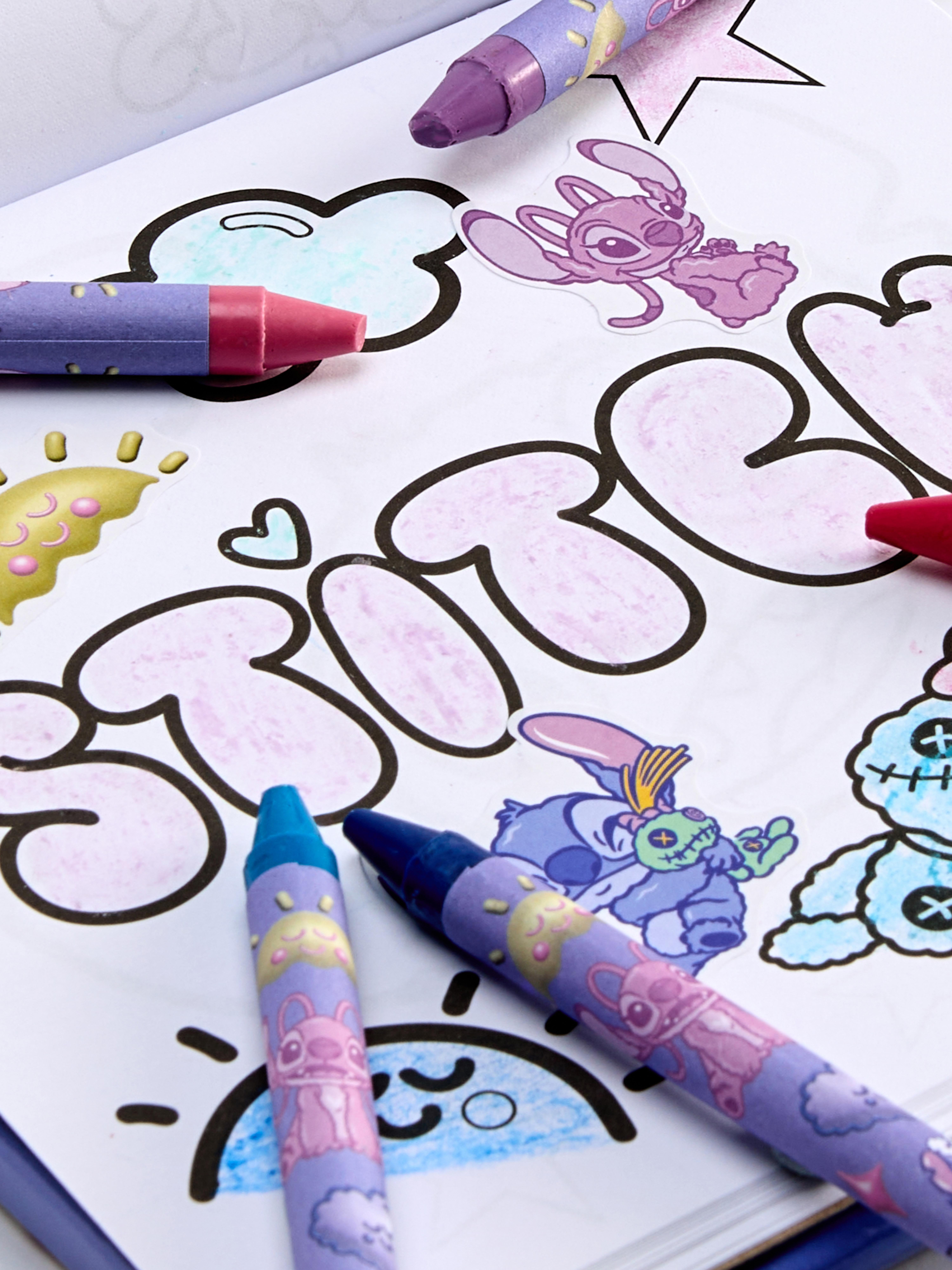 Kit de coloriage à emporter Disney Lilo & Stitch