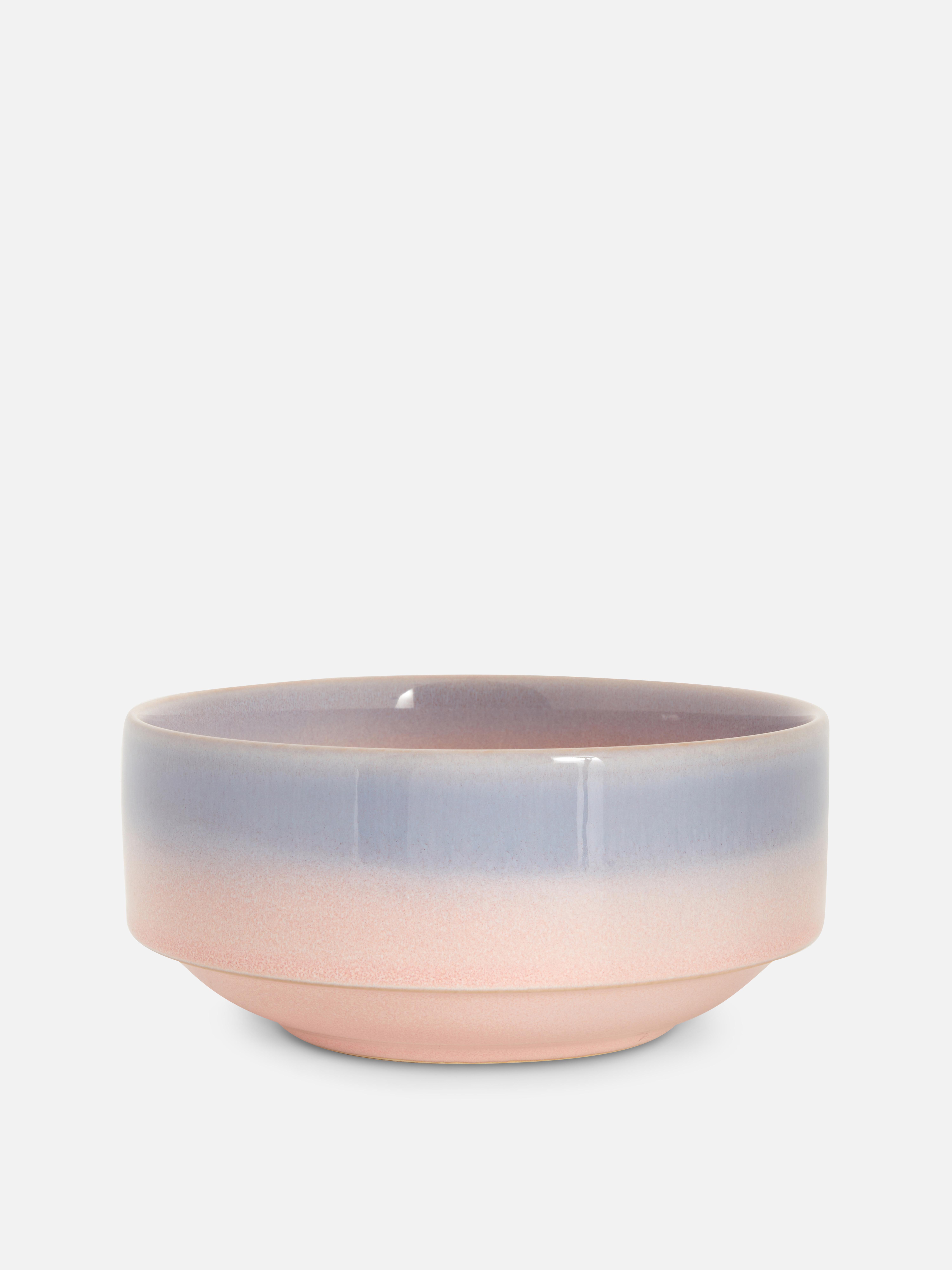 Ombré skleda z reaktivno glazuro