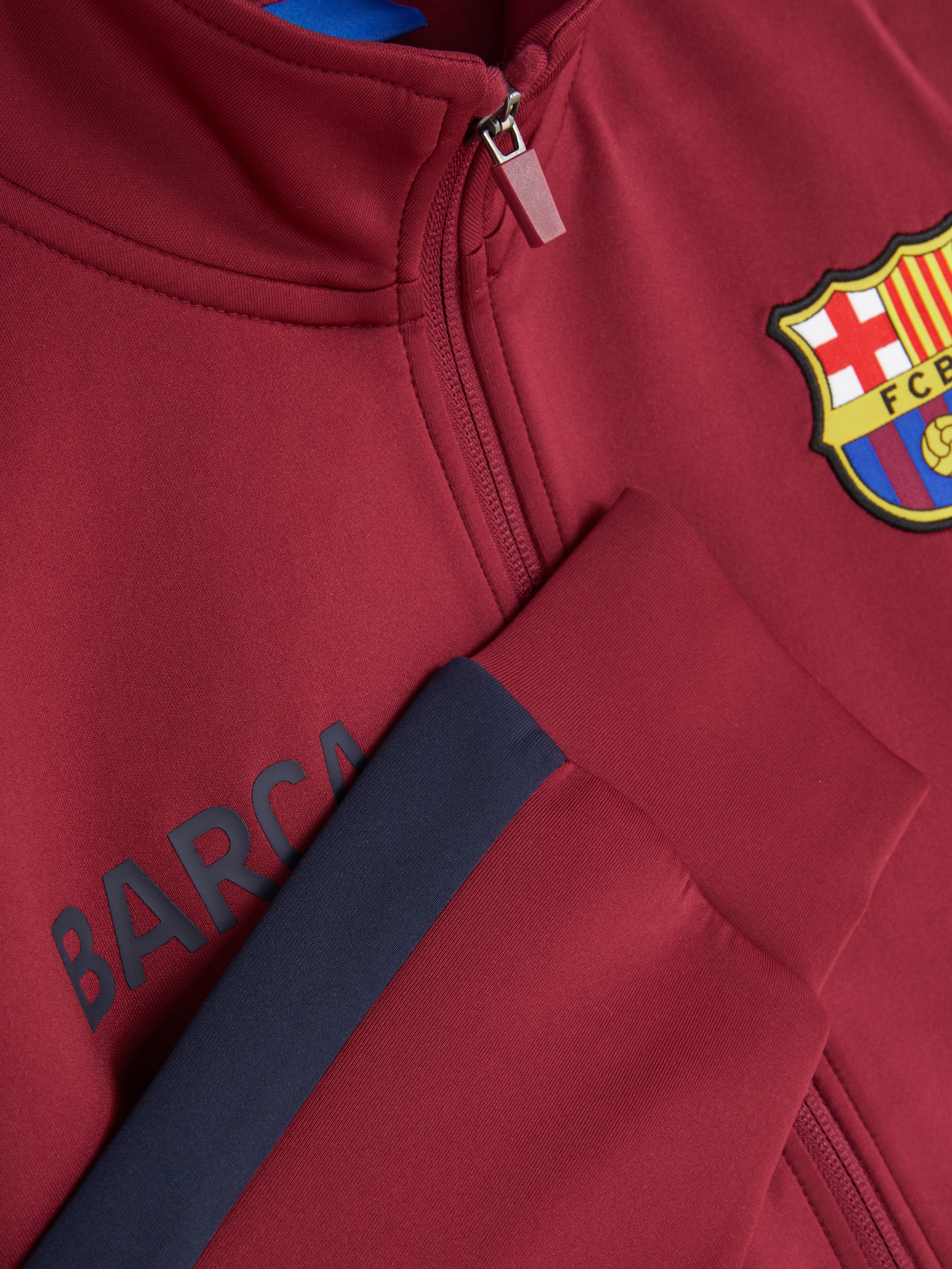 7-15yrs | Barcelona FC Funnel Neck Sweatshirt