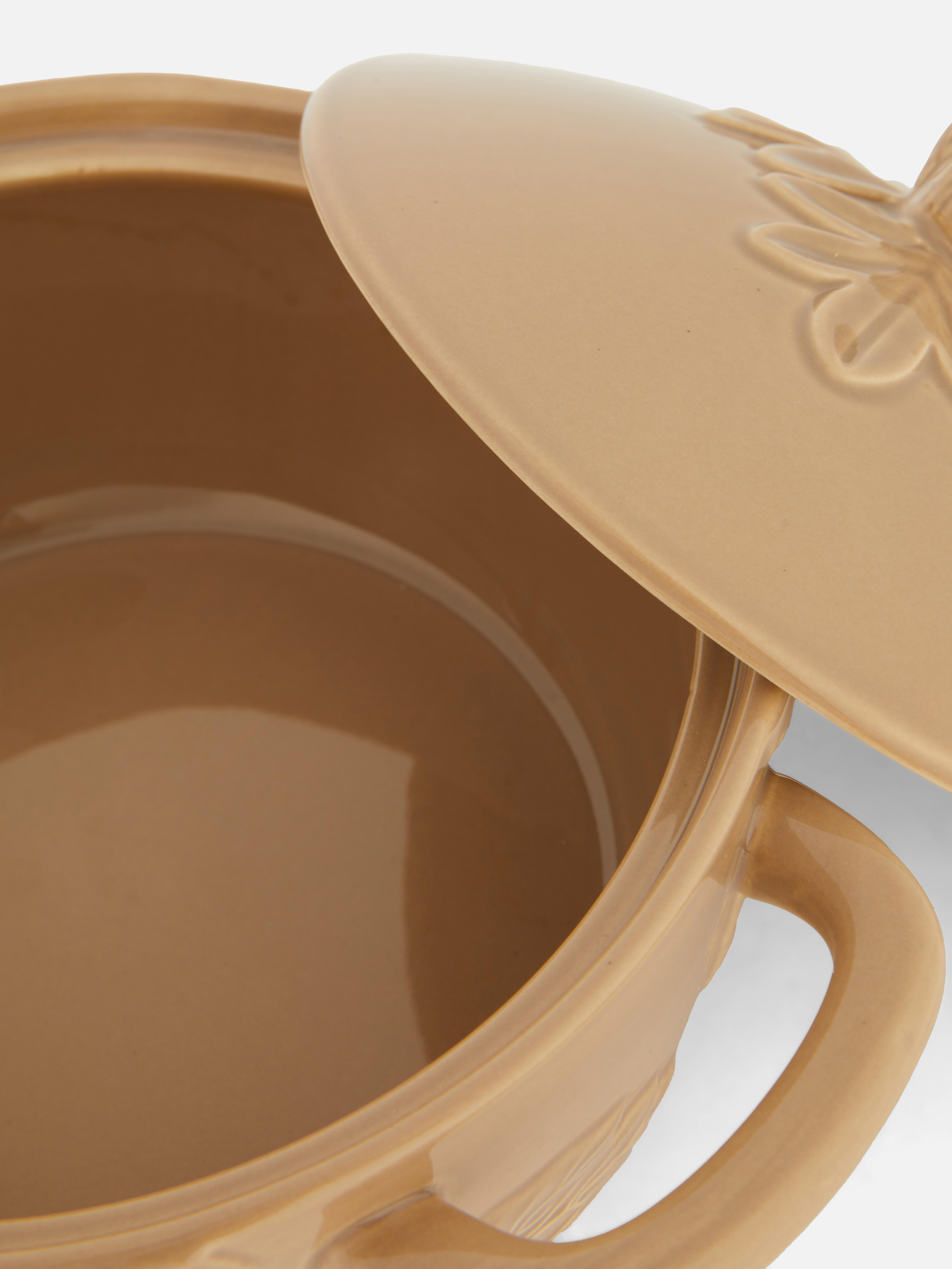 Velik keramični ramekin z motivom veverice