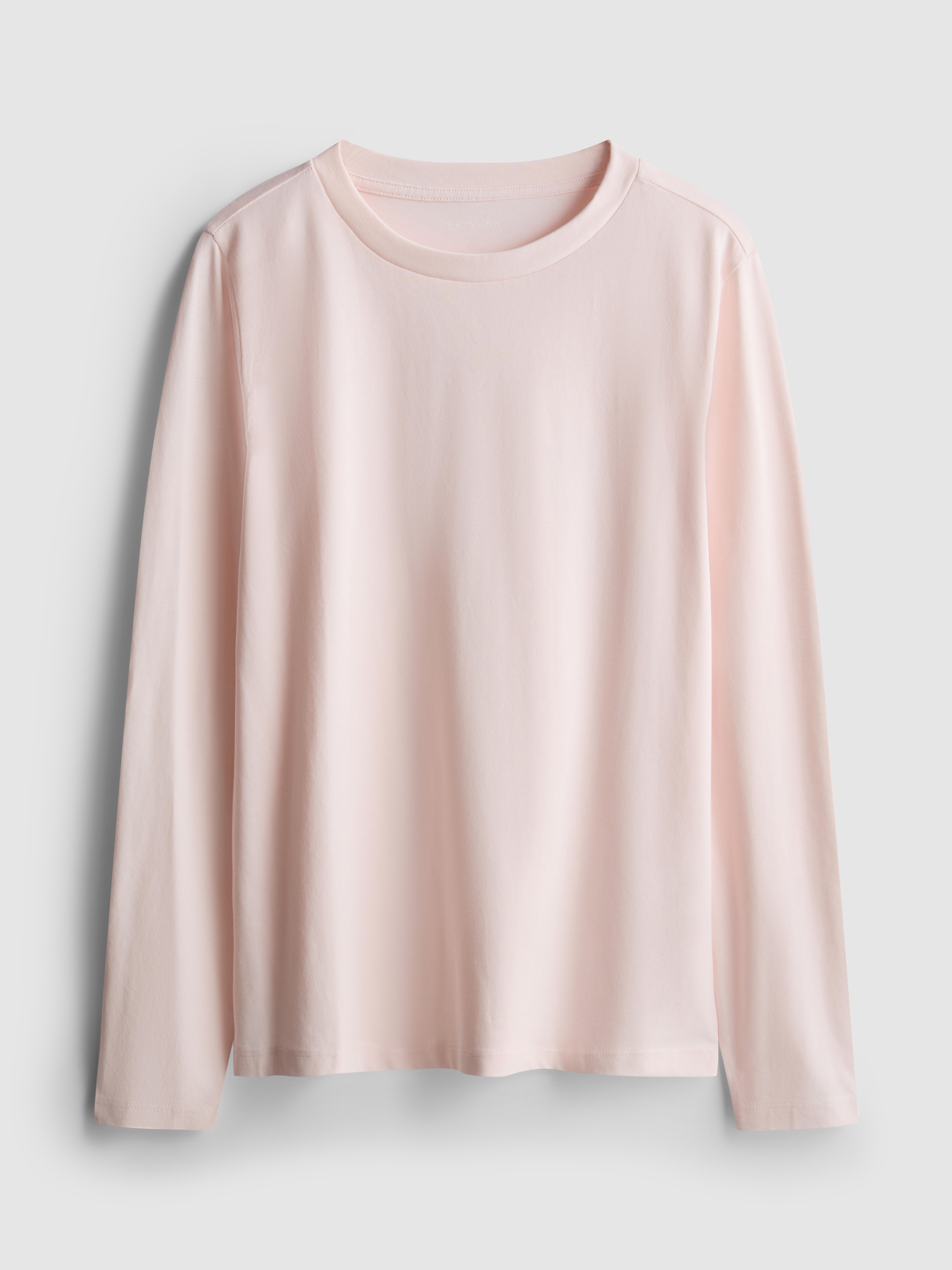 T-shirt Rose Primark – Fille 3-4 Ans – Encolure Ras-du-cou – Coton
