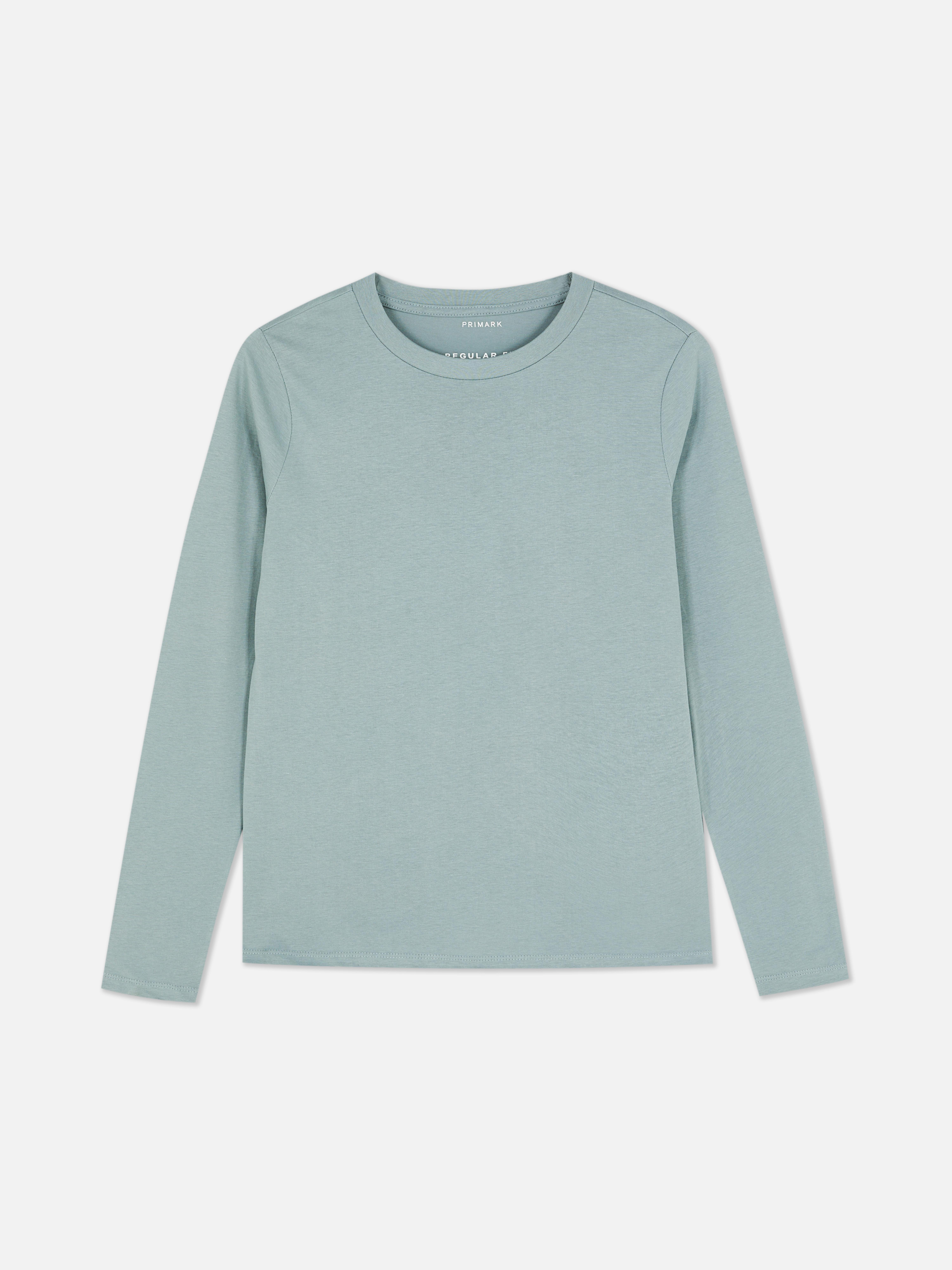 Maglietta girocollo in cotone basic