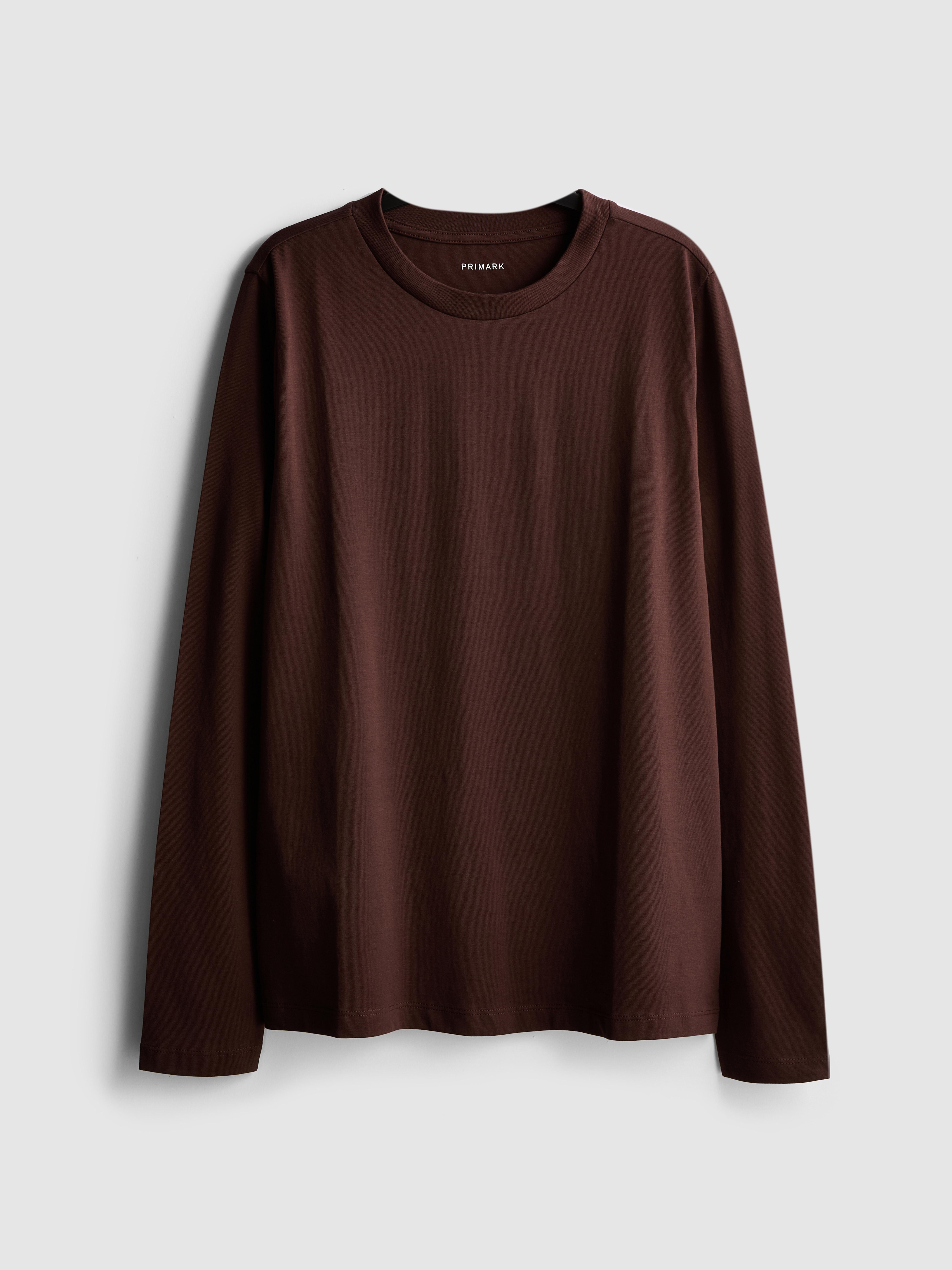 Základný model bavlneného trička s výstrihom ku krku