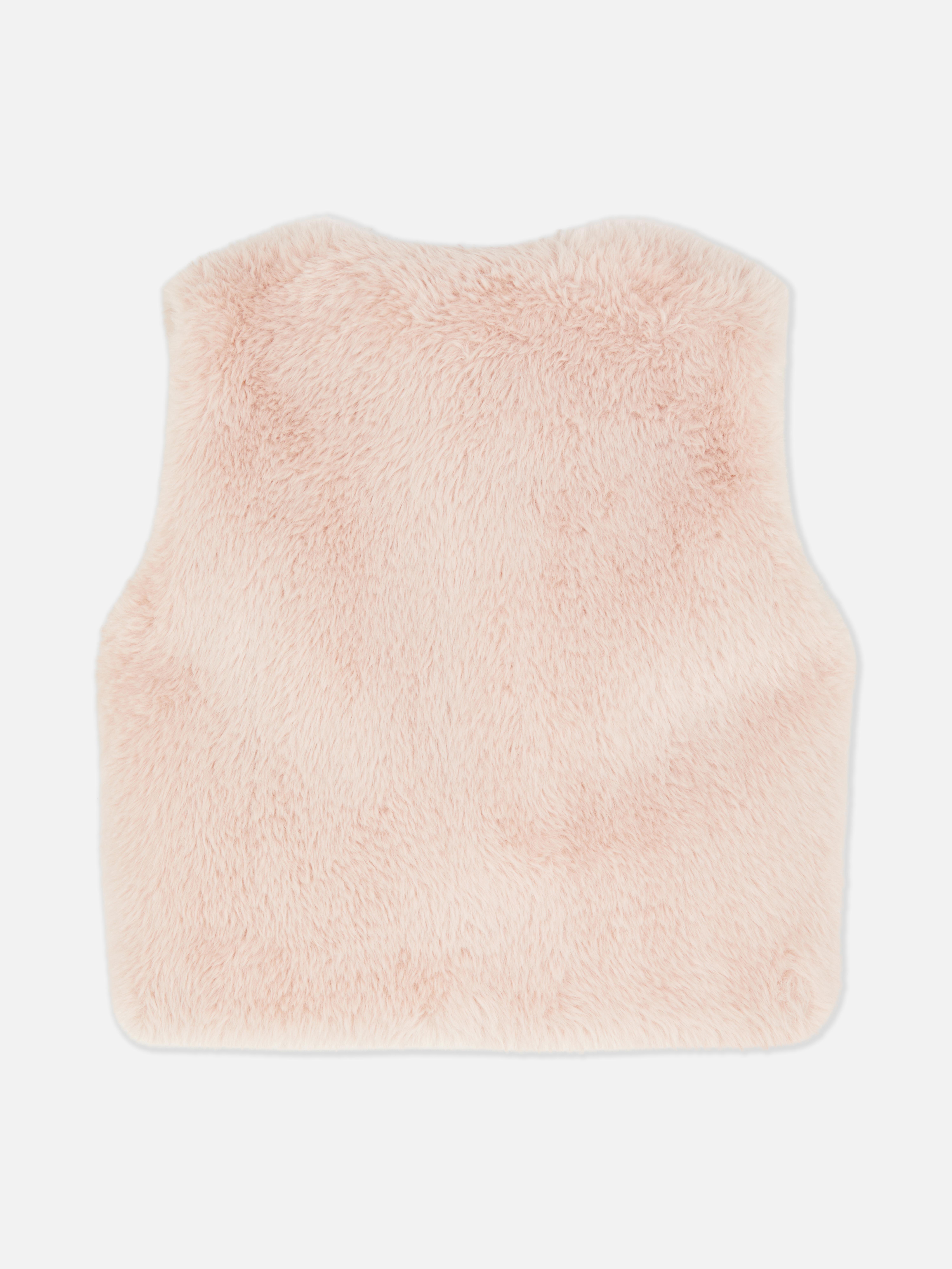 0-36mths | Faux Fur Vest