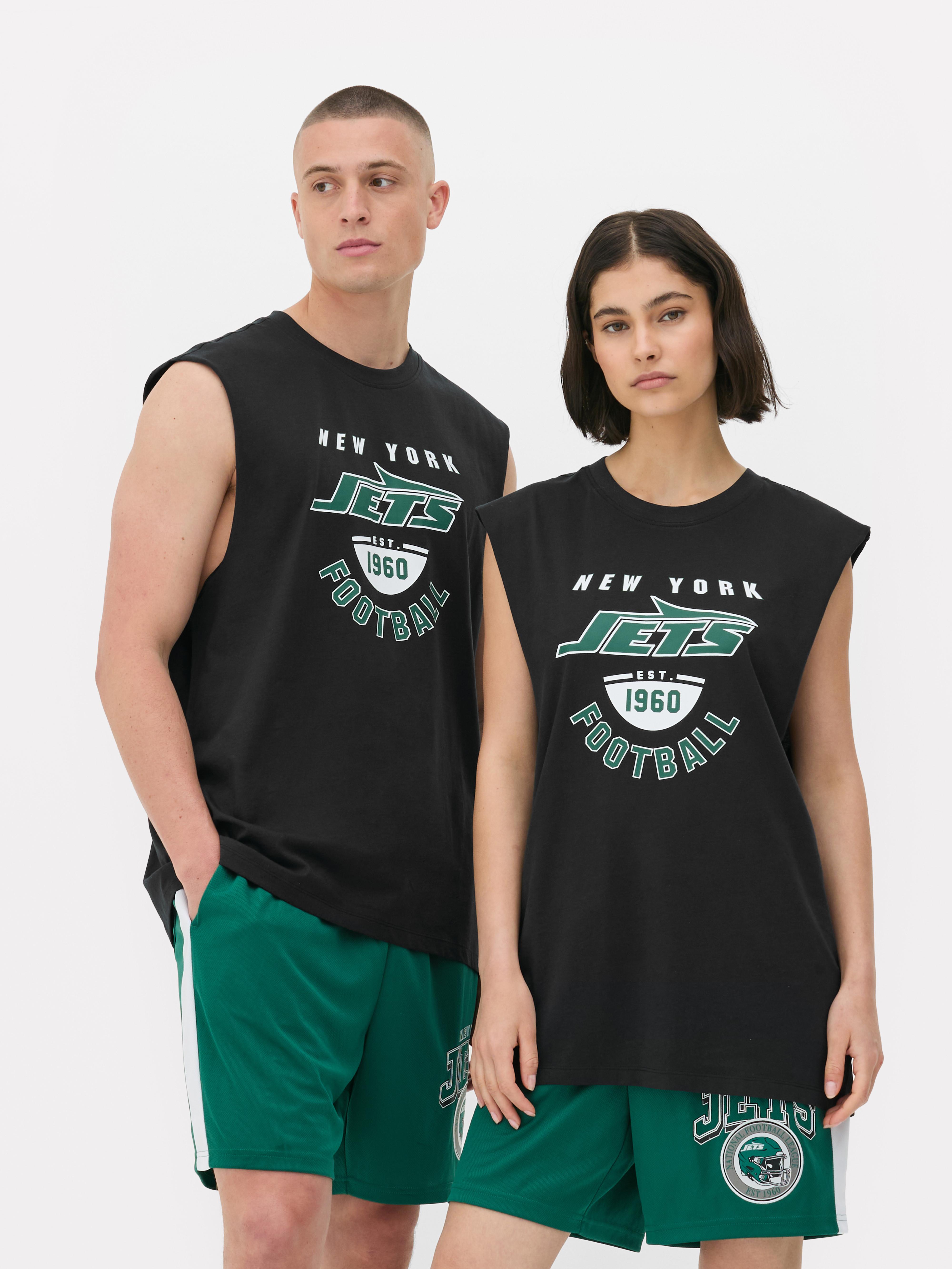 新品 NFL JETS ジェッツ ブランケット Women's Black NFL New York Jets Vest | Primark