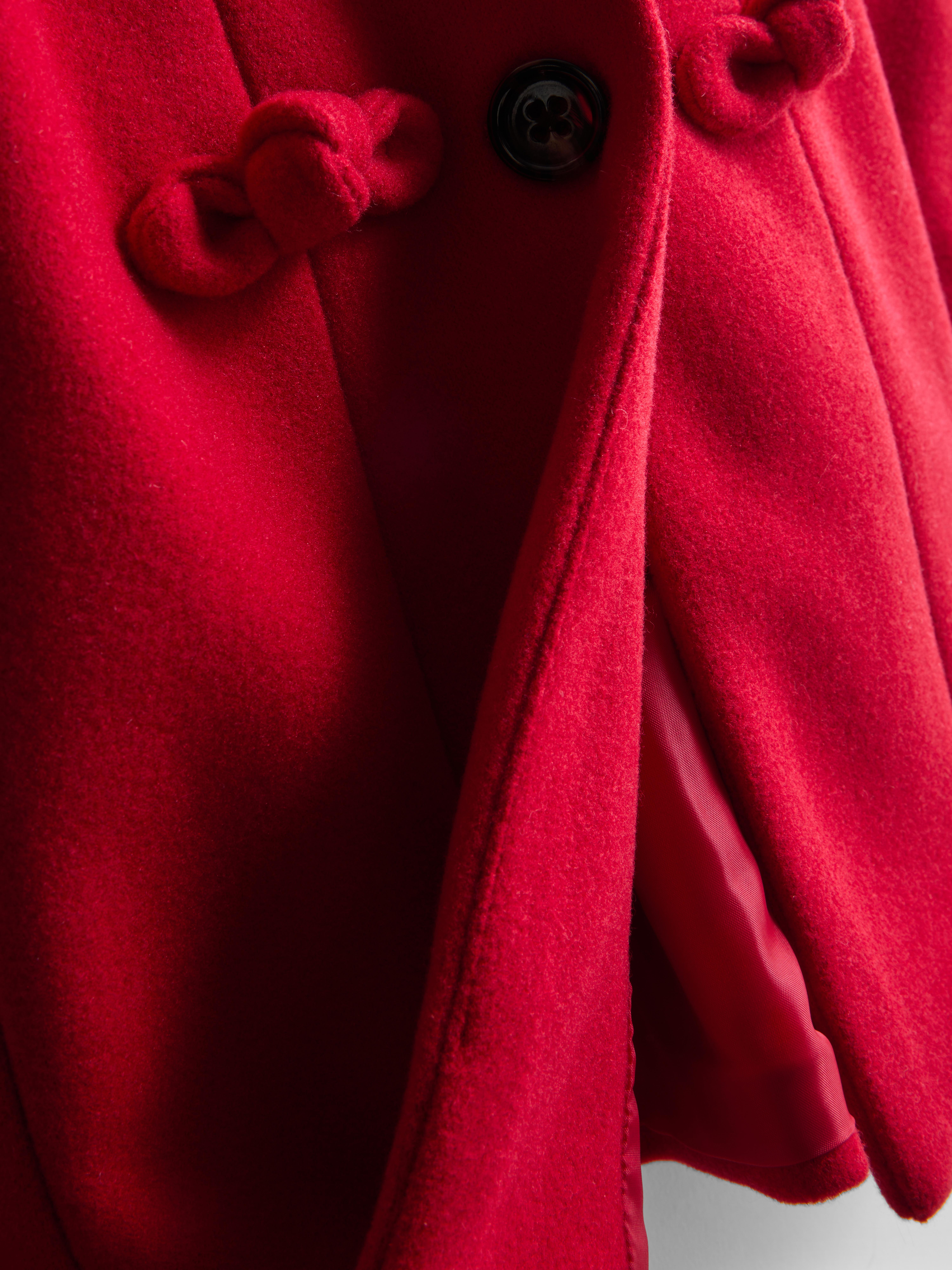 0-36mths | Faux Fur Collared Coat and Hat Set