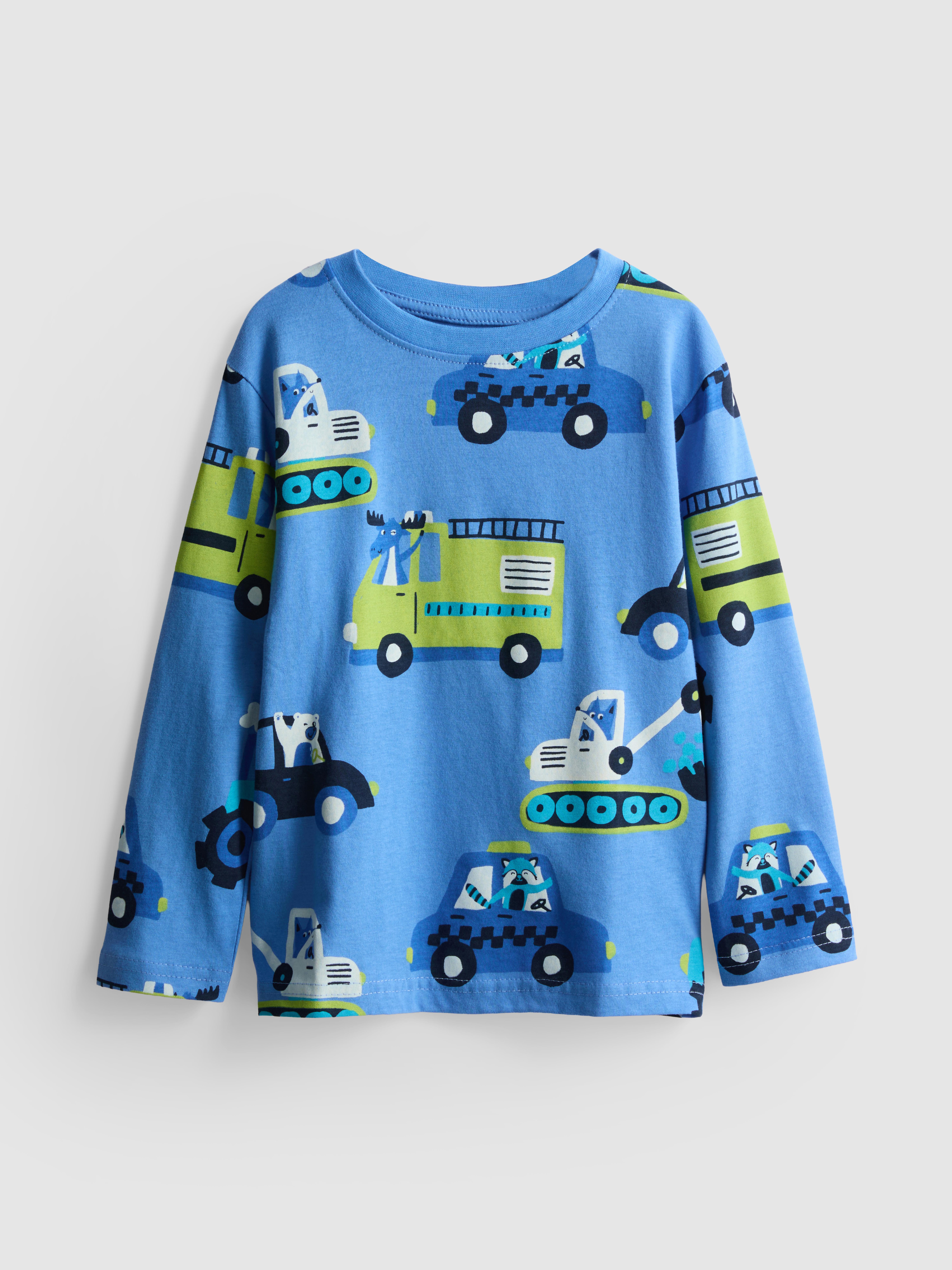 1.5-8yrs | Printed Long Sleeve T-Shirt