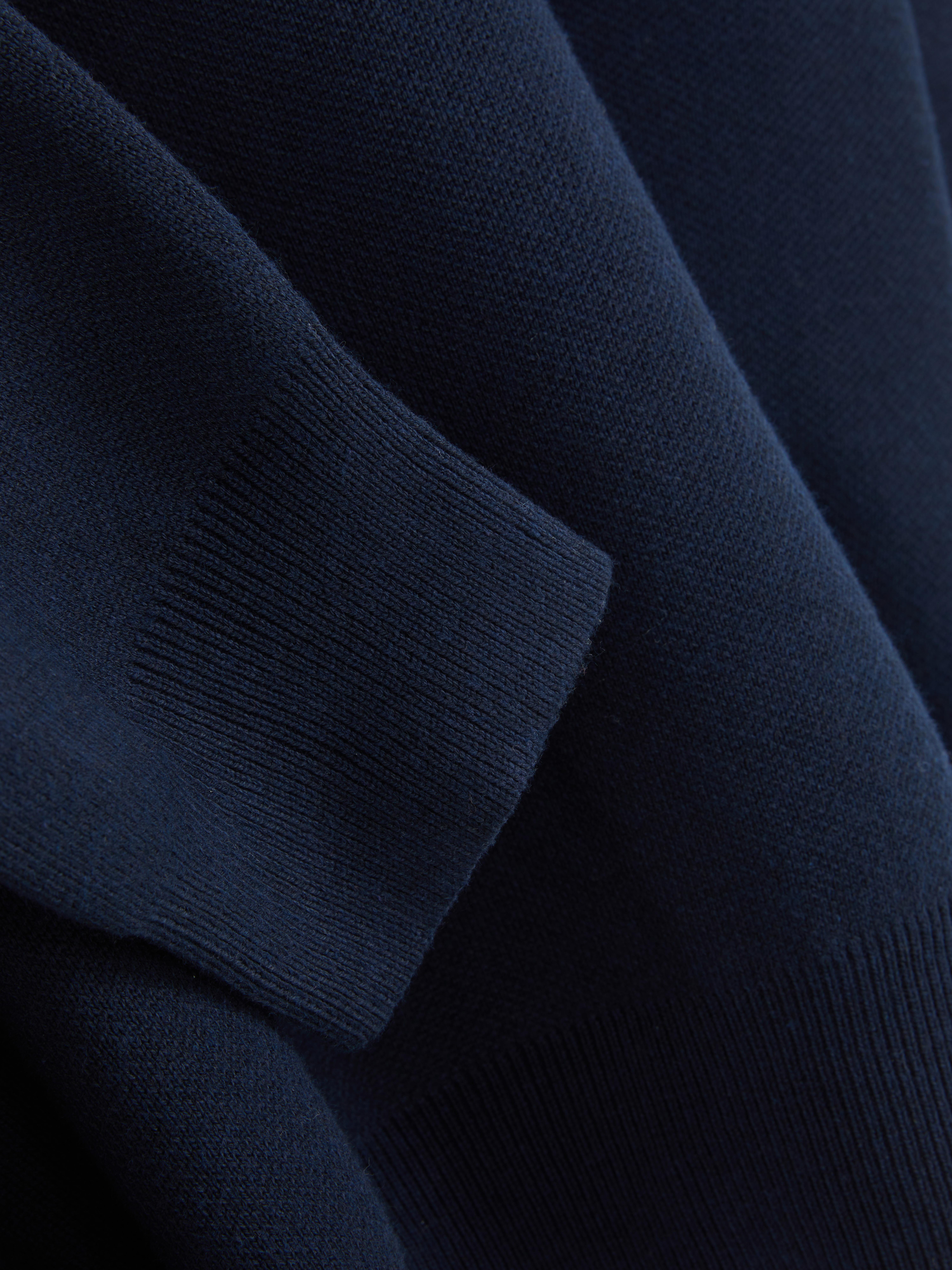 Pull à col cheminée zippé