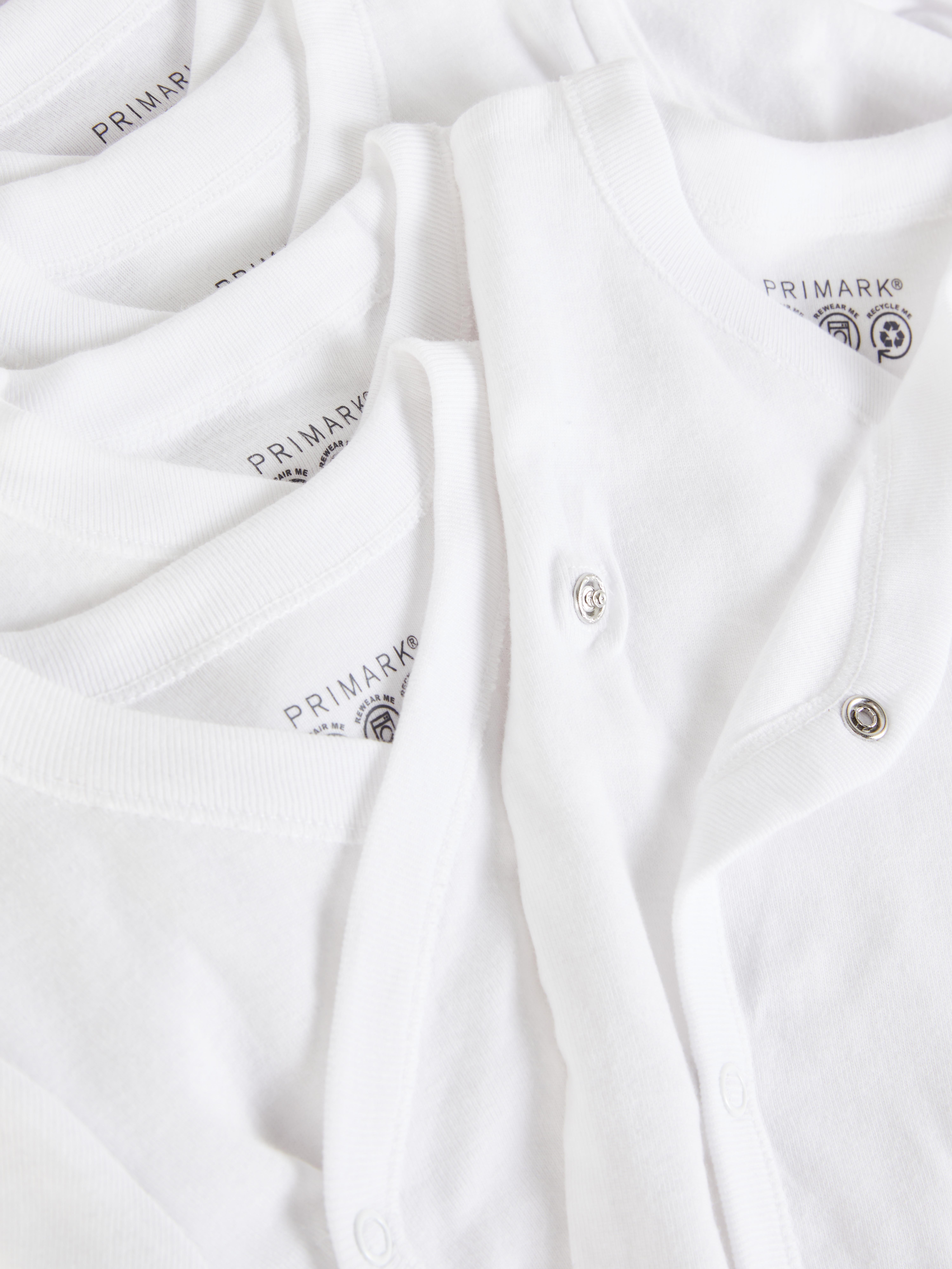 0-24mths | 5pk Long Sleeve Wrap Bodysuits