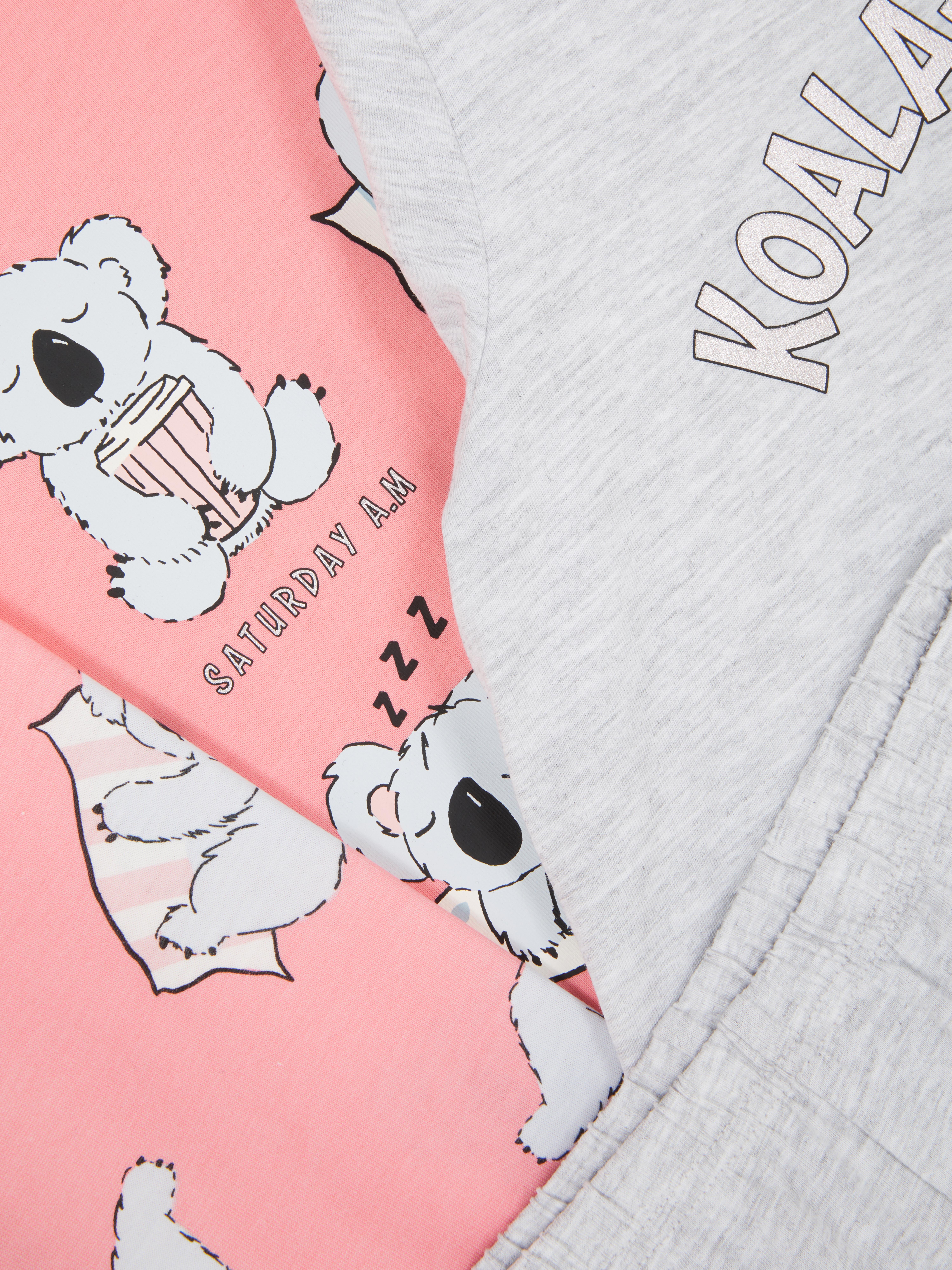 7-15 anos | Pack 2 pijamas gráficos coala