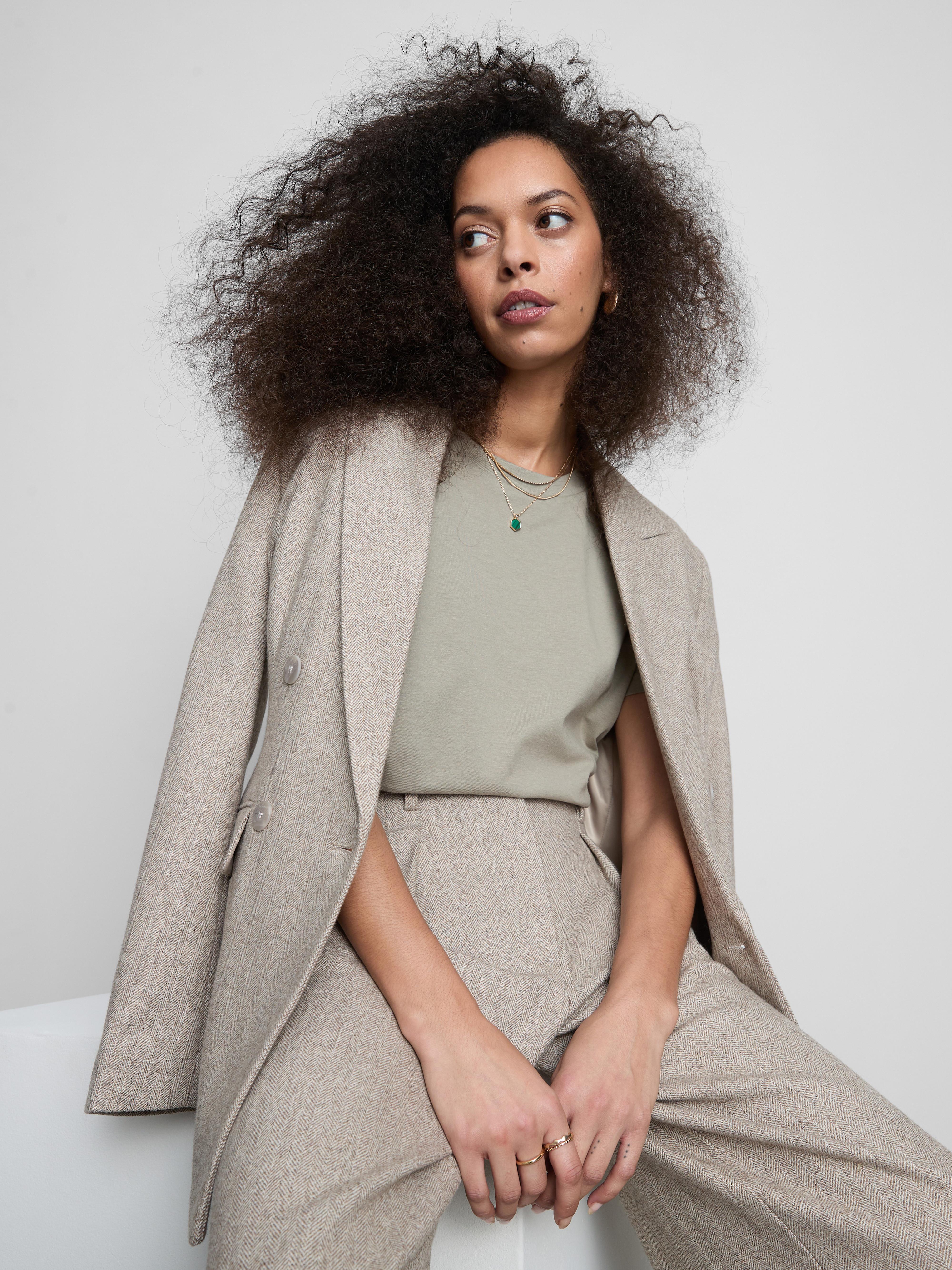 Cotton Crew Neck Tee