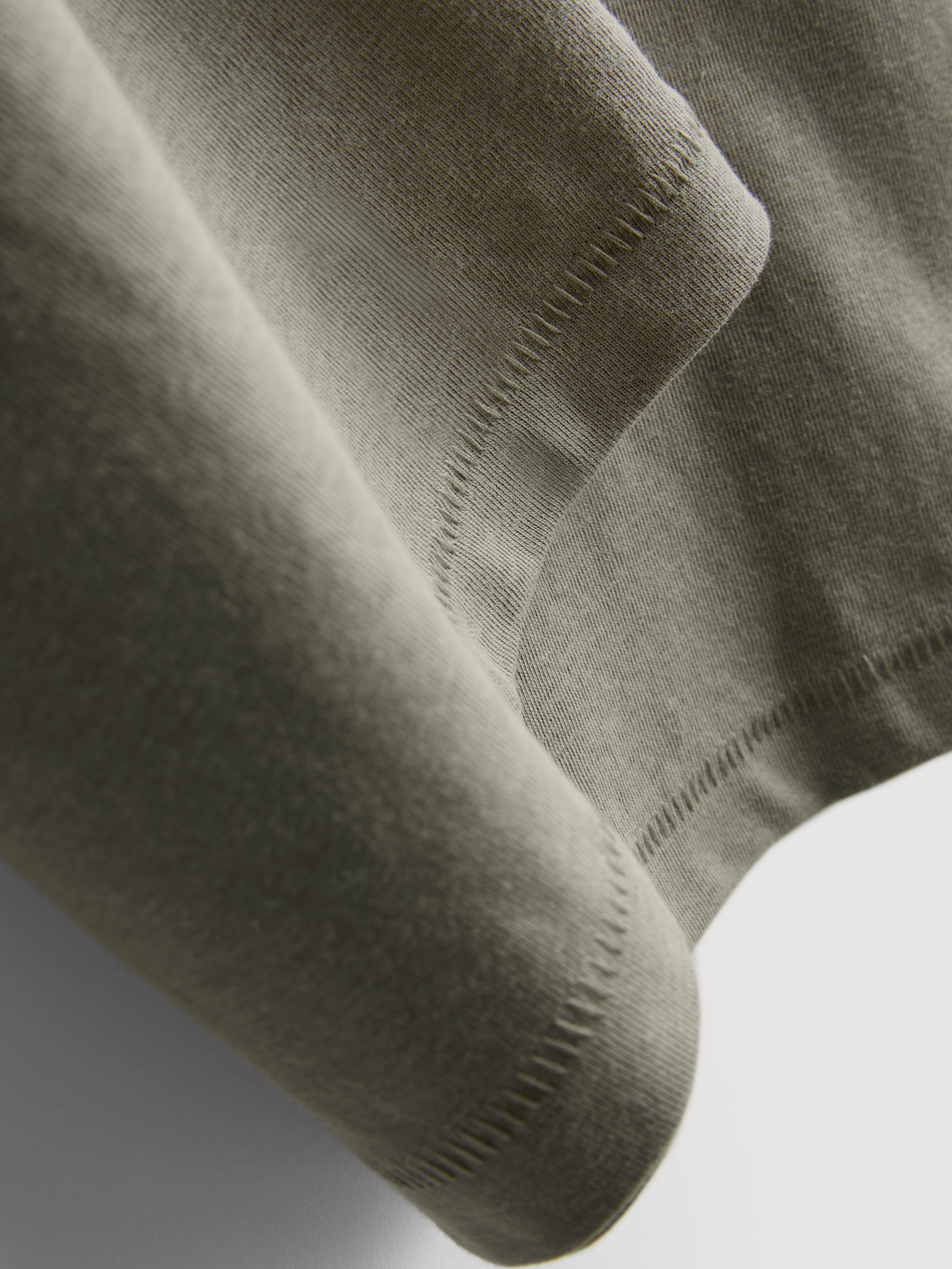 Cotton Crew Neck Tee