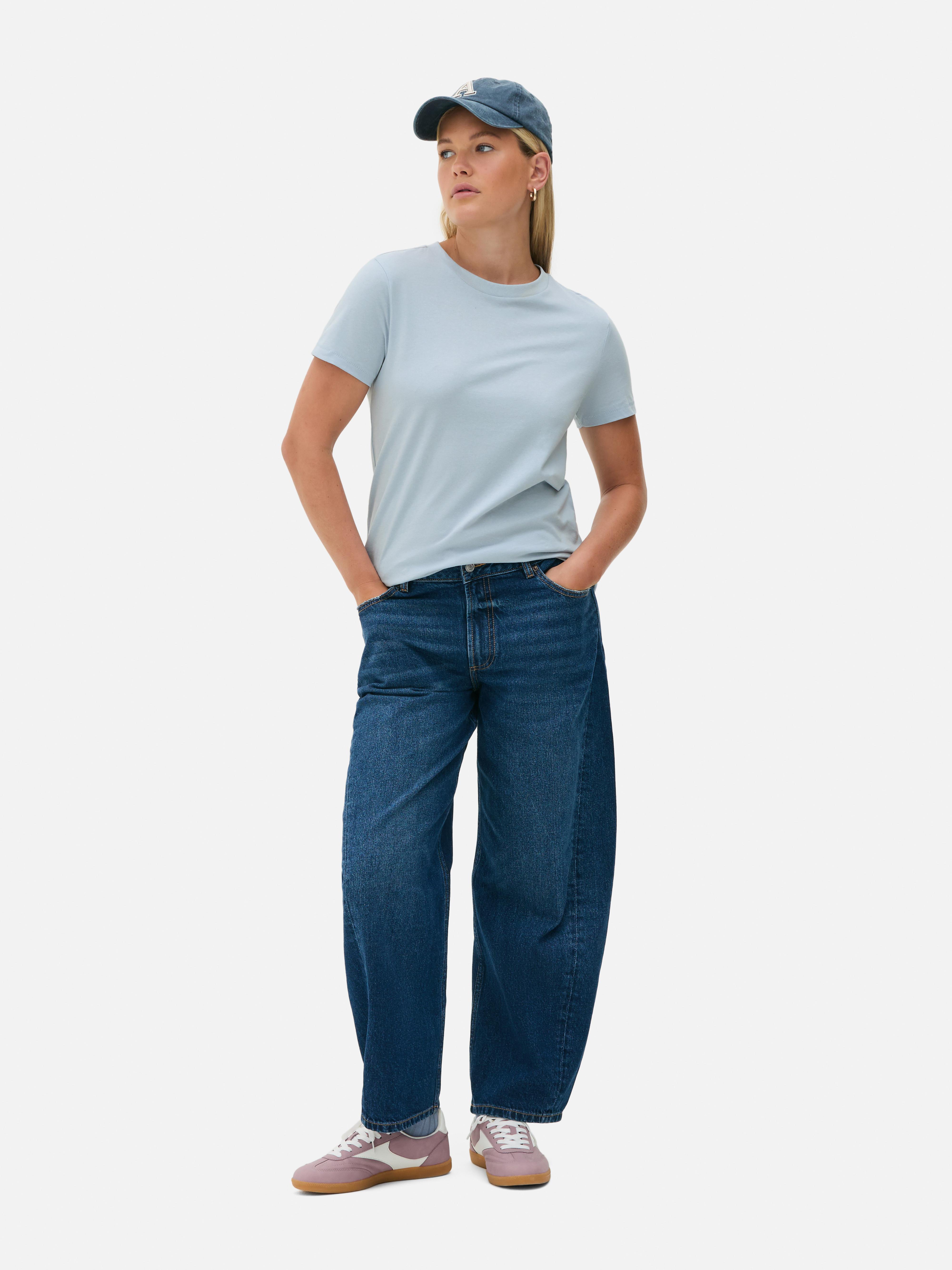 Cotton Crew Neck Tee