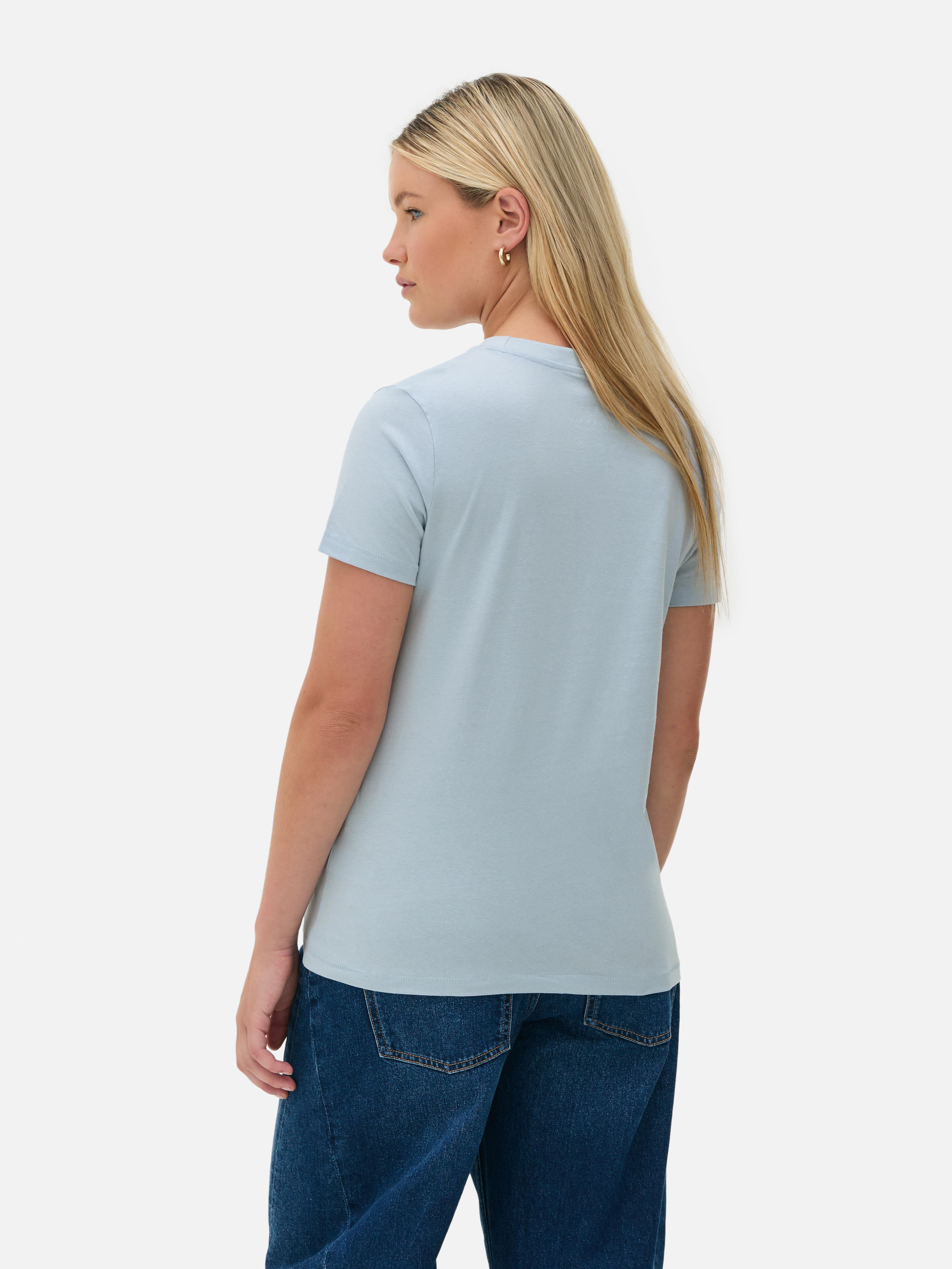 Cotton Crew Neck Tee