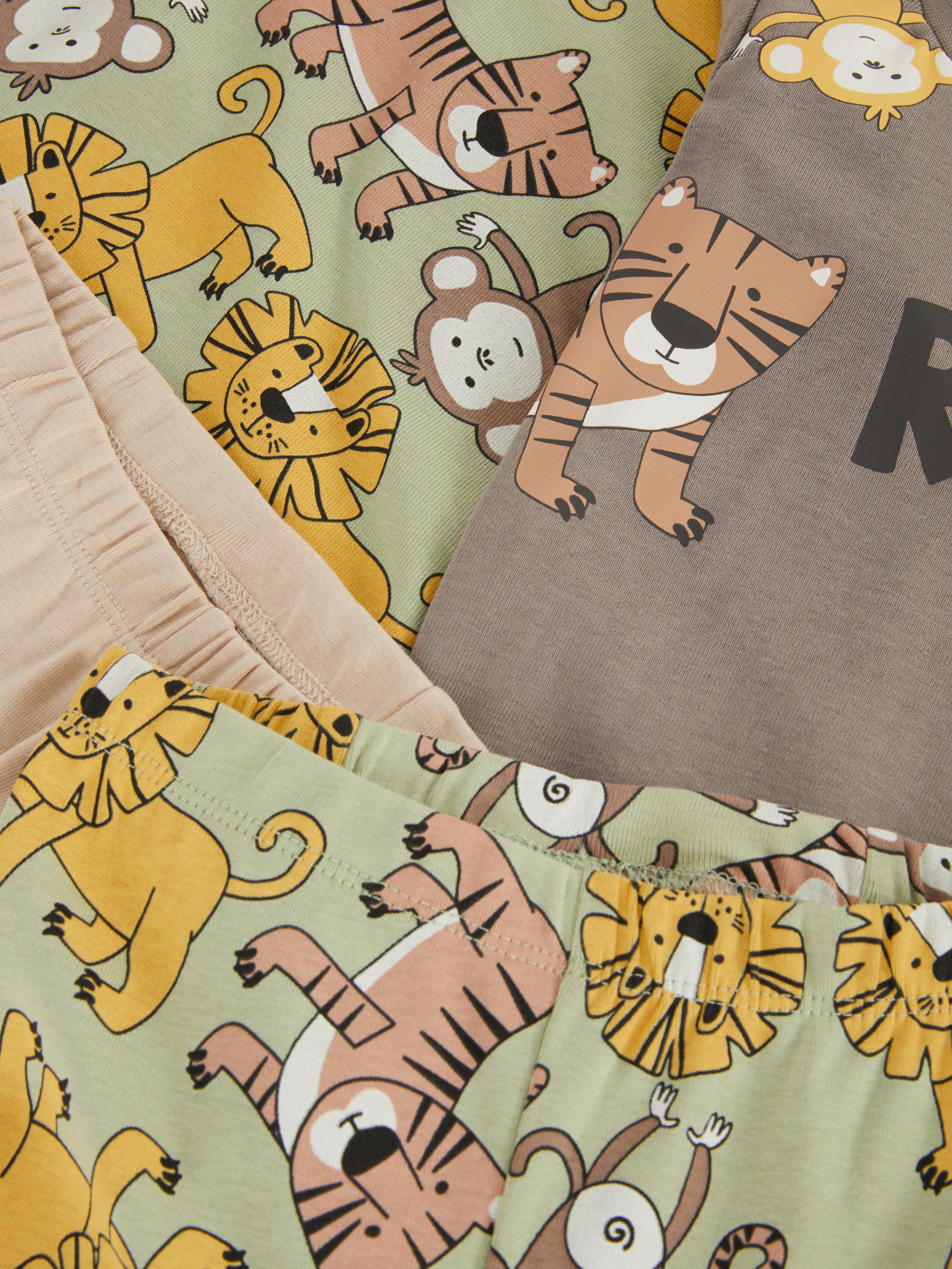 0-36mths | 2pk Patterned Long Pajamas