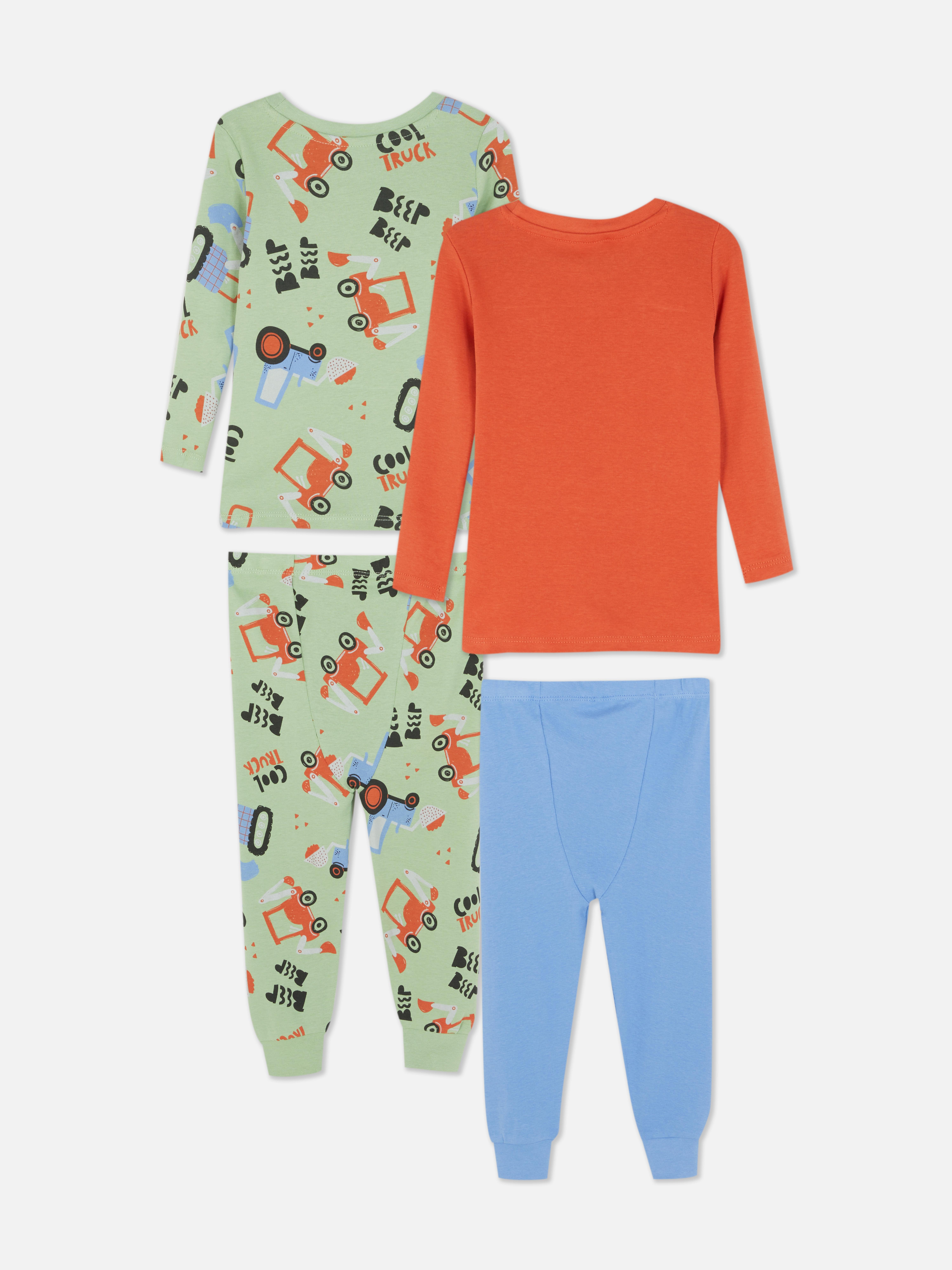 0-36 meses | Pack de 2 pijamas largos estampados