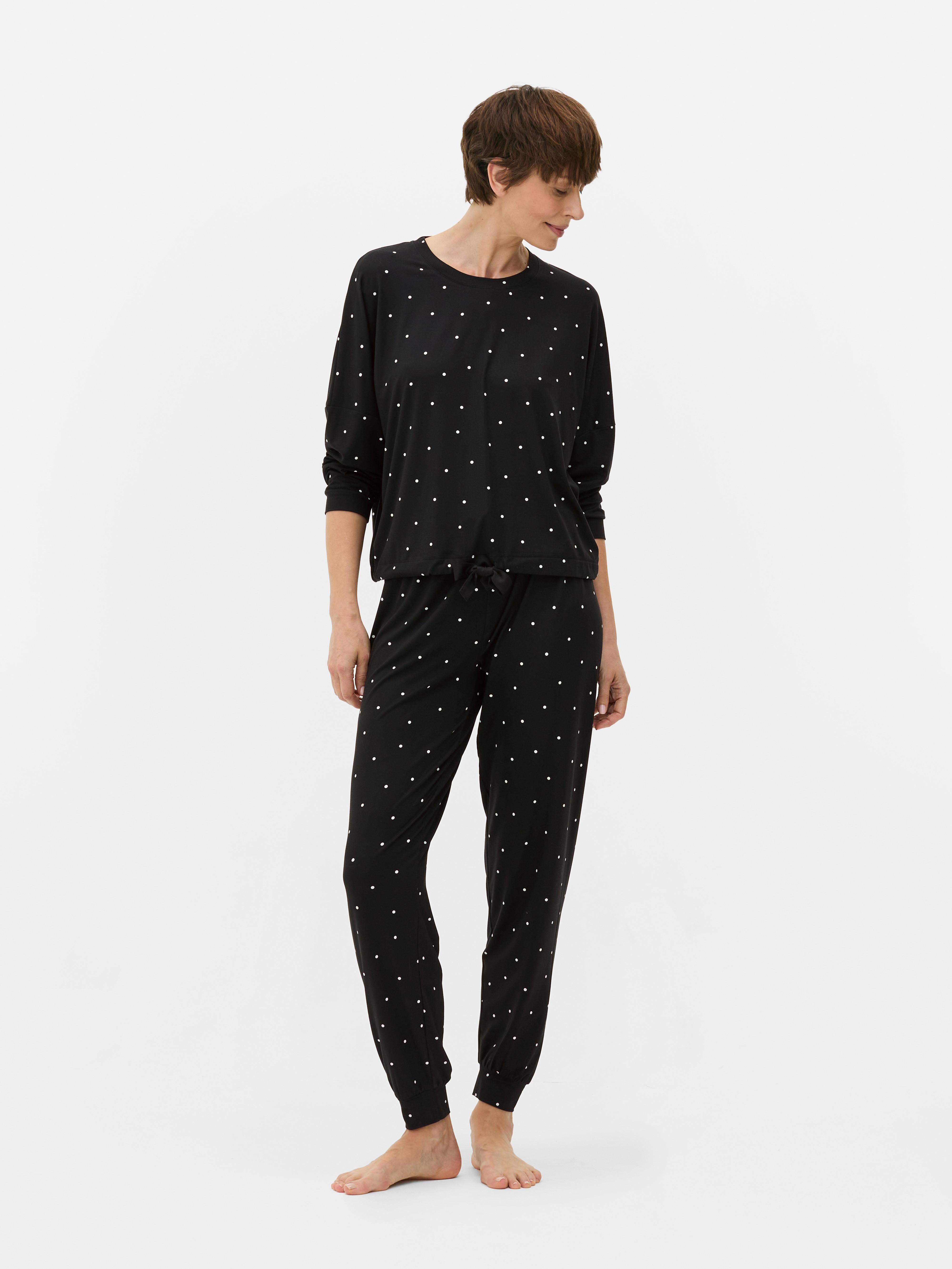 Polka Dot Long Pyjamas
