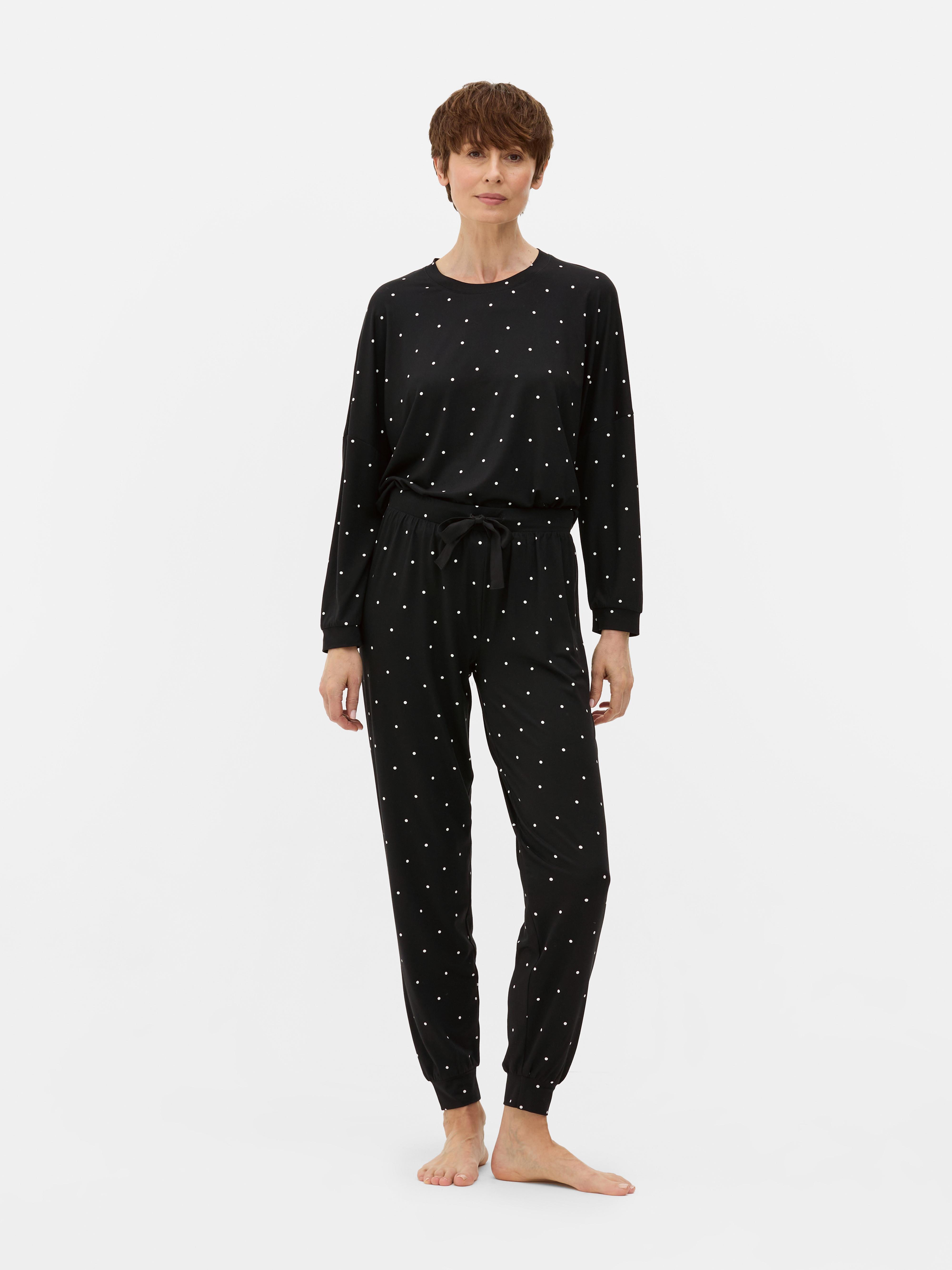 Polka Dot Long Pyjamas