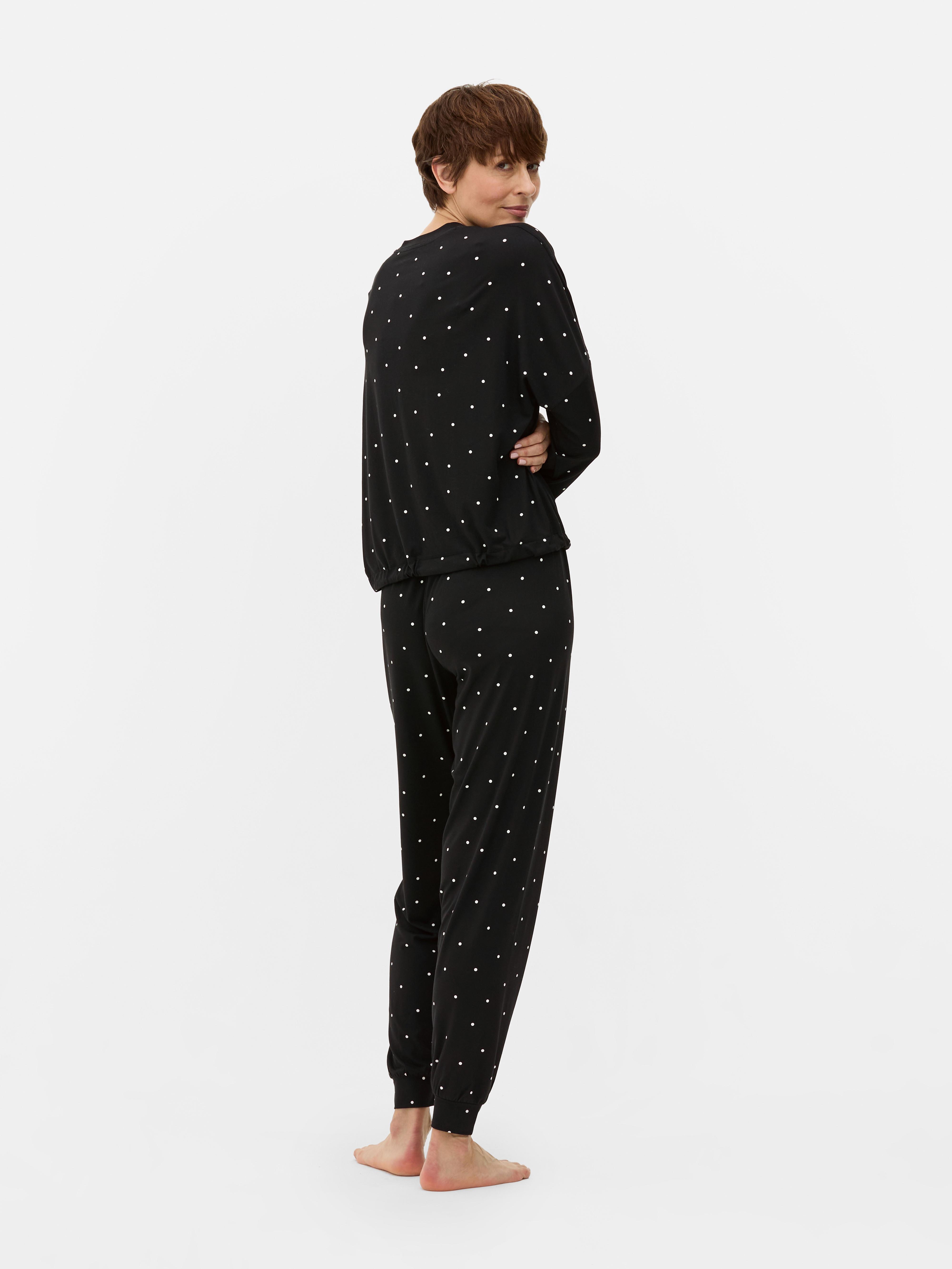 Polka Dot Long Pyjamas