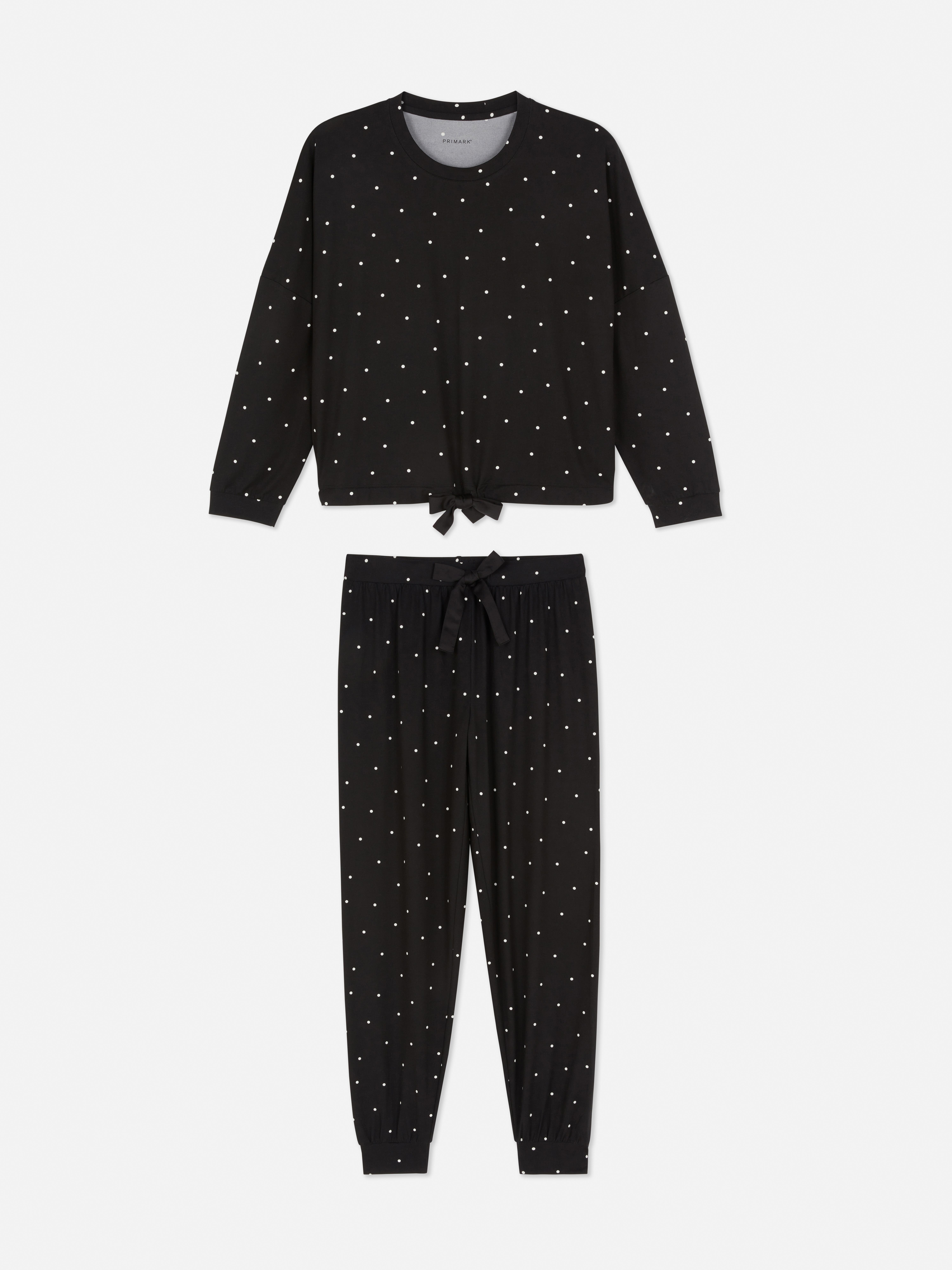 Polka Dot Long Pyjamas