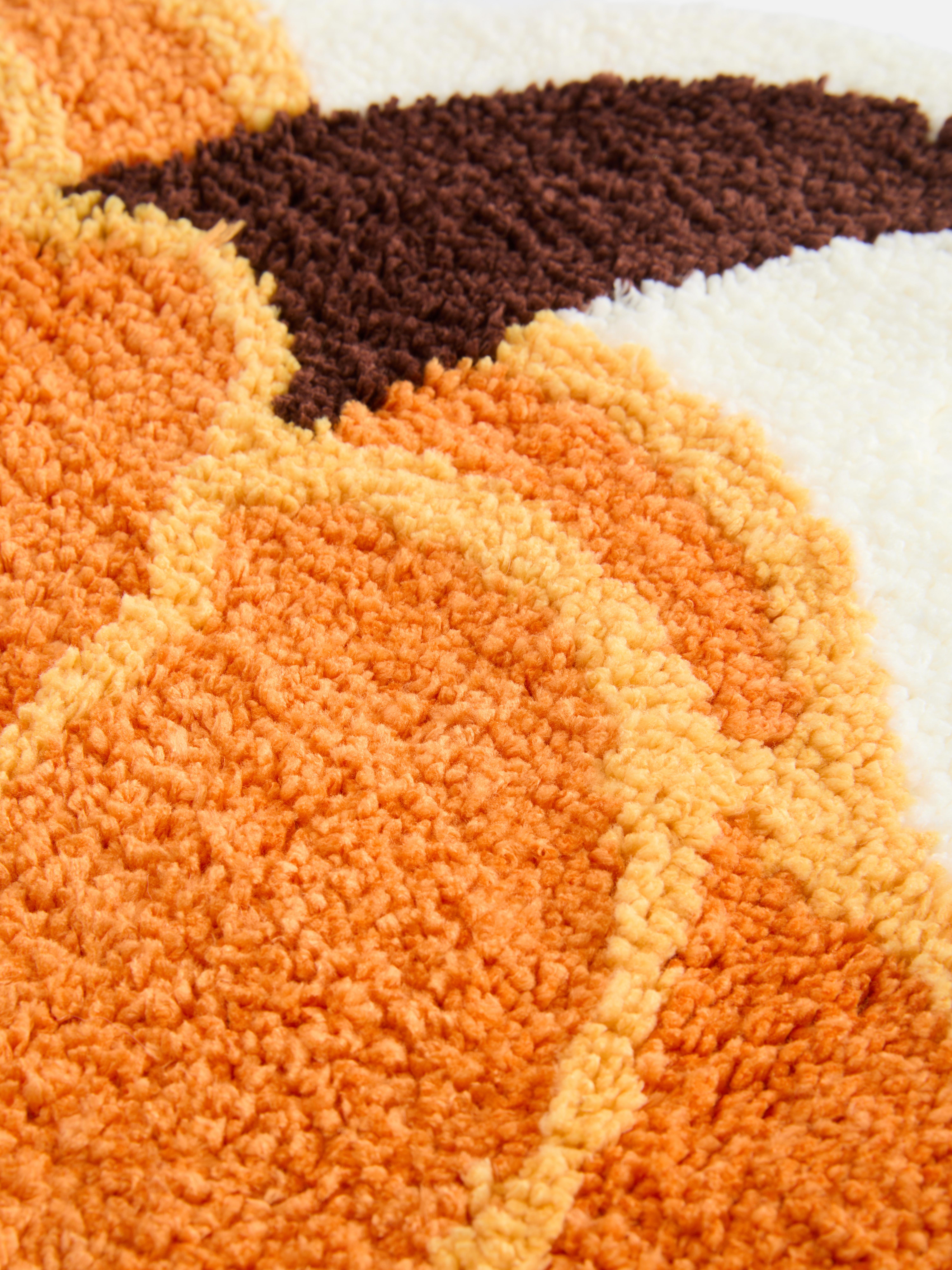 Pumpkin Shaped Bathmat