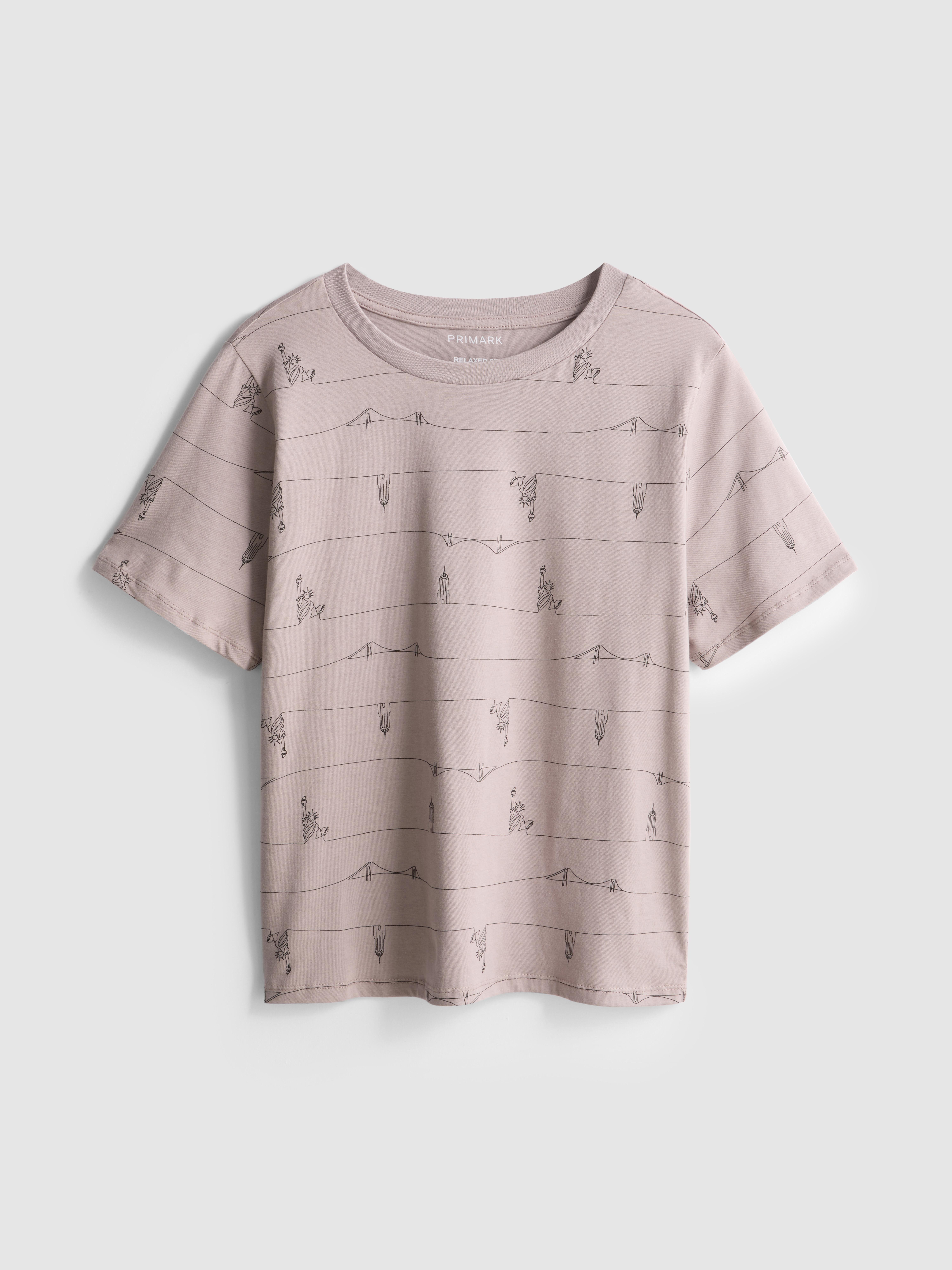 Cotton All Over Print Tee