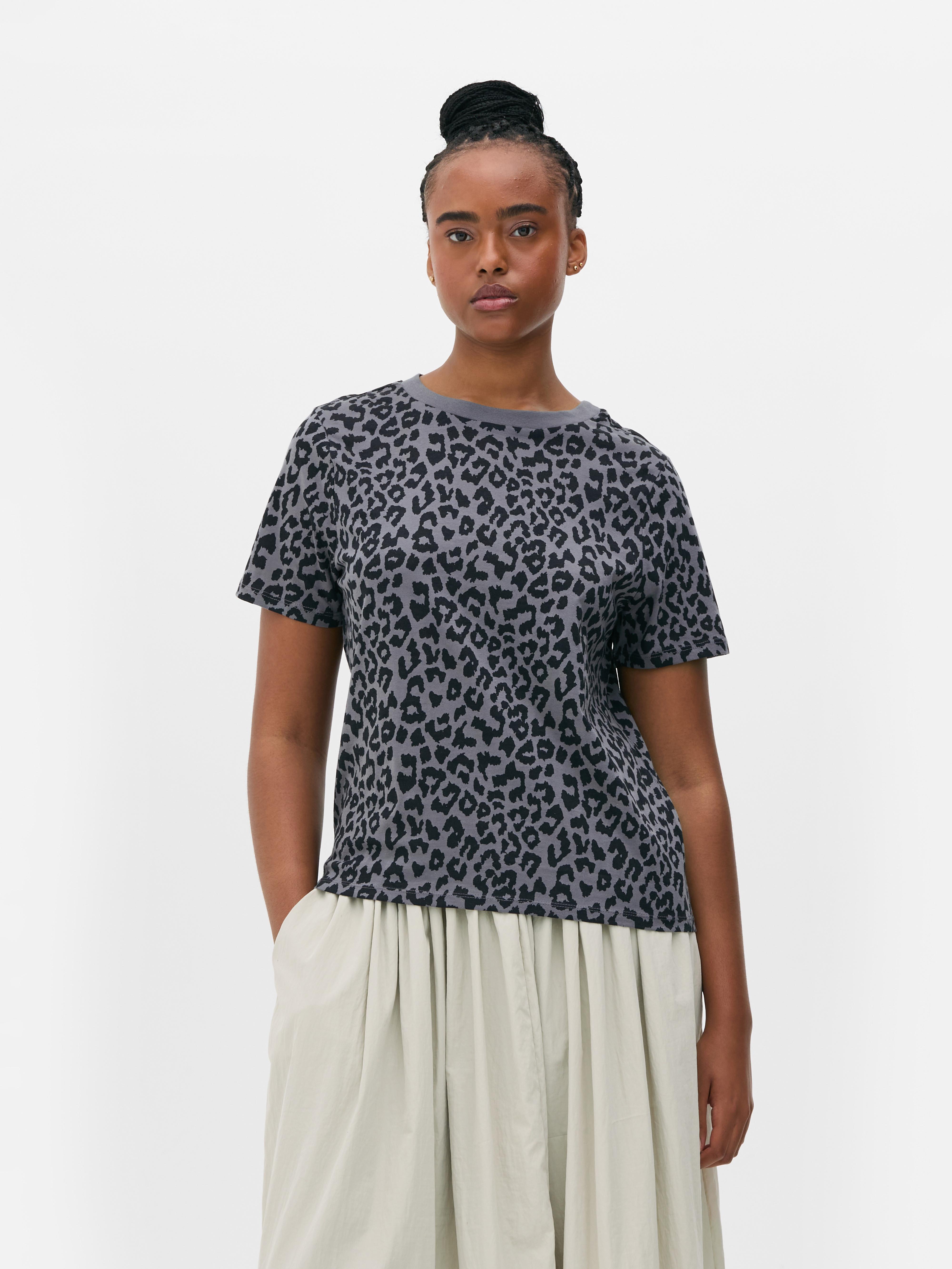 Cotton All Over Print Tee