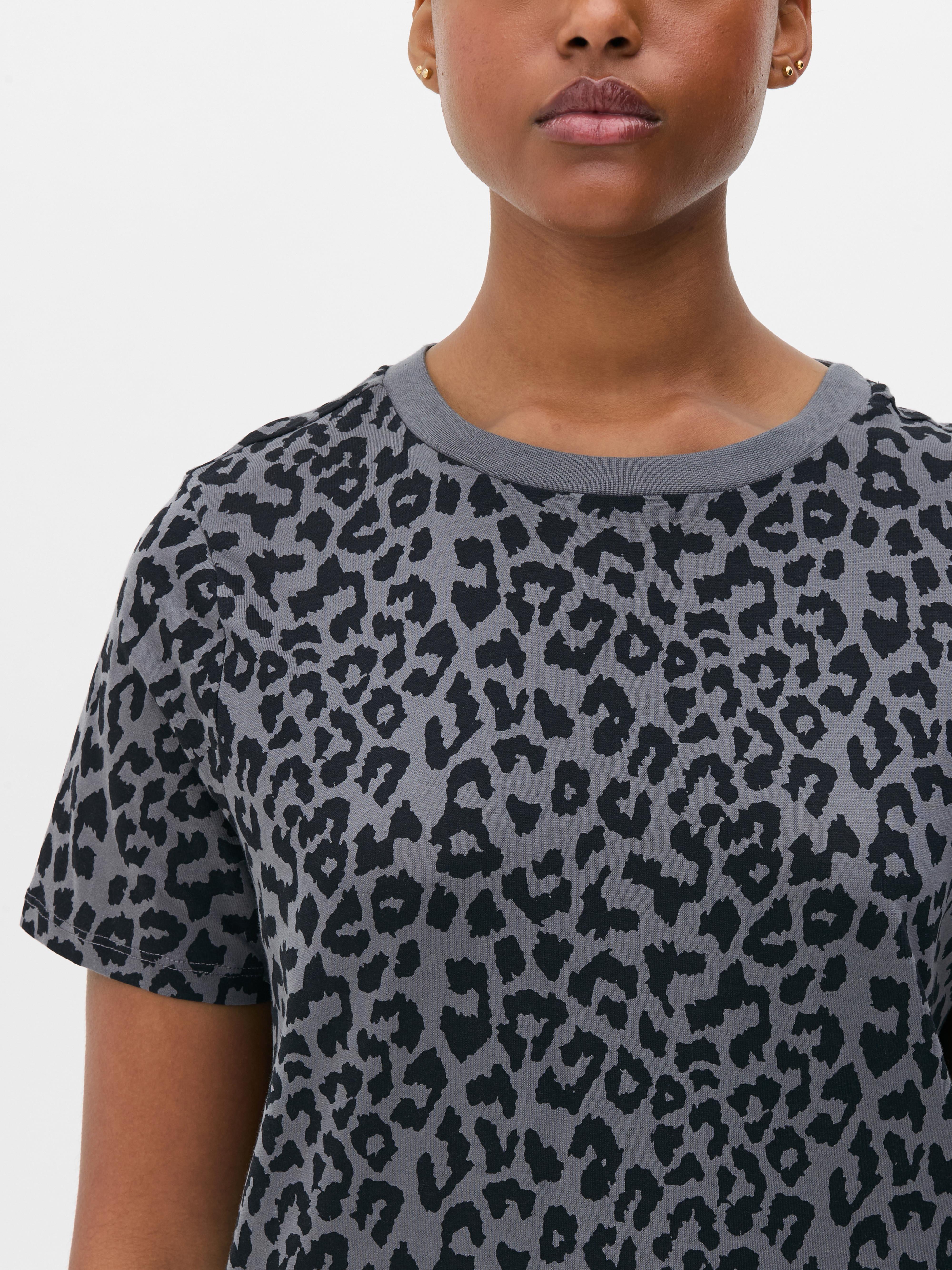 Cotton All Over Print Tee