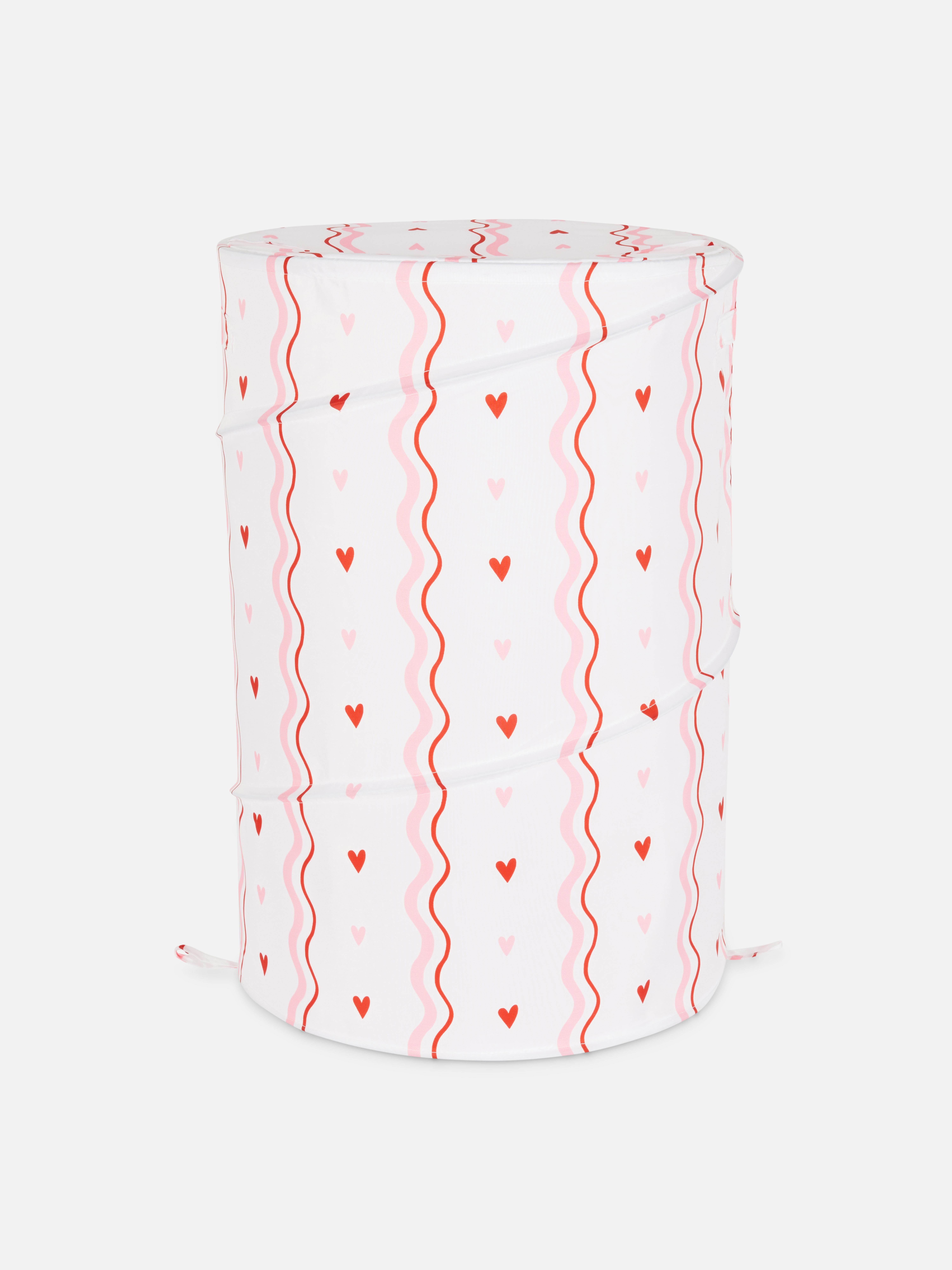 Panier à linge pliable à motifs