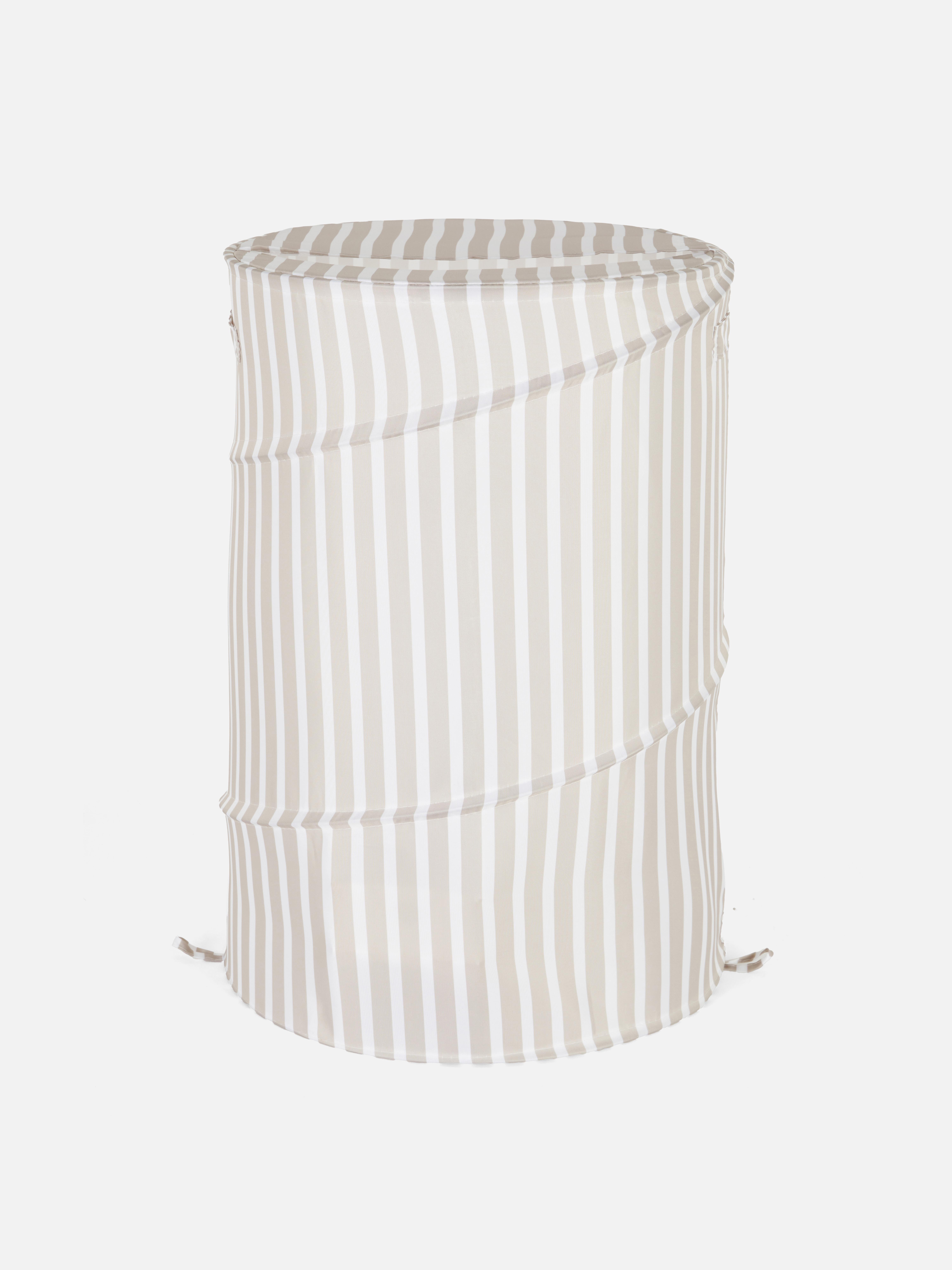 Cesta para la colada plegable estampada