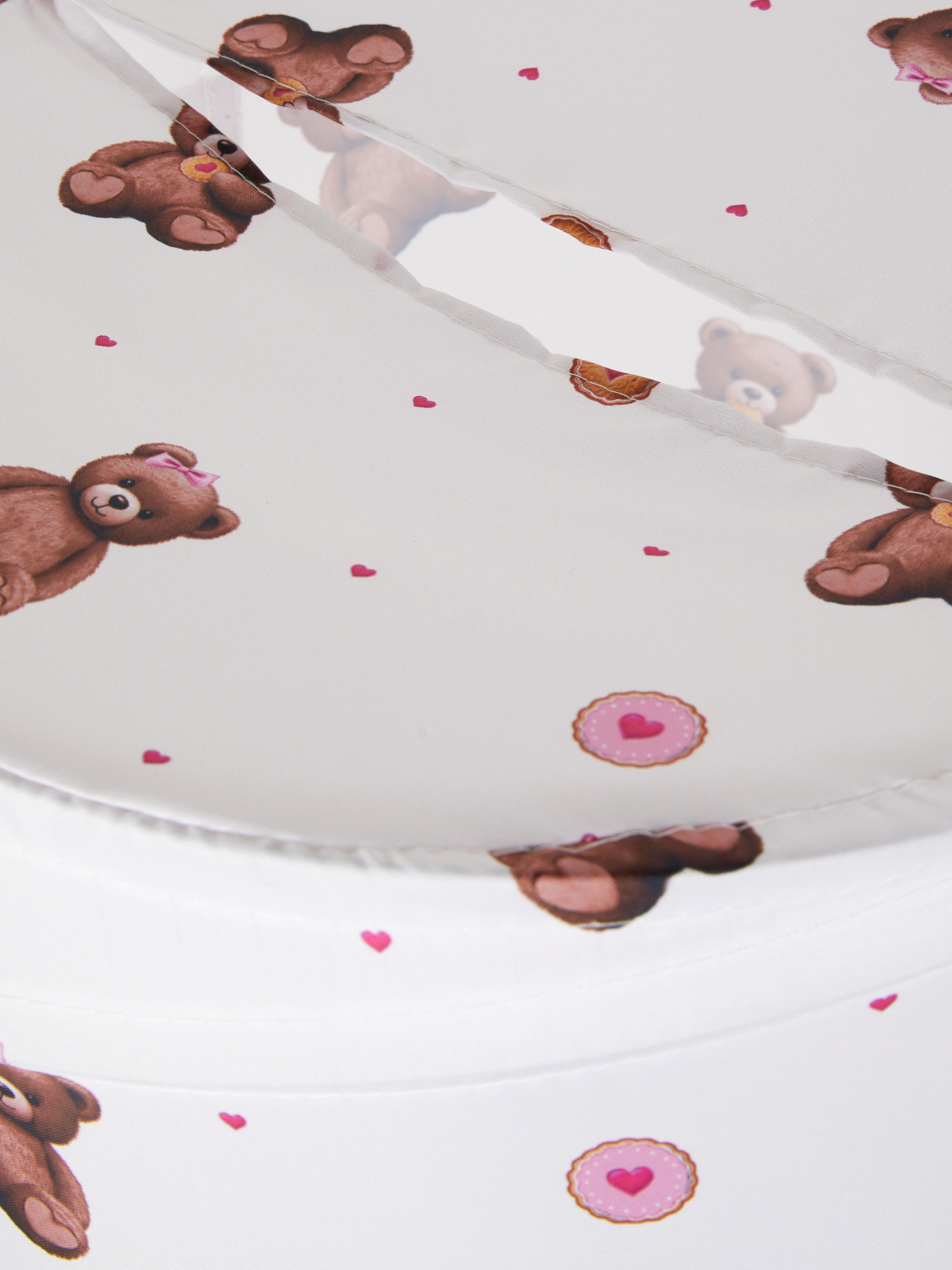 Patterned Pop-Up Laundry Bin