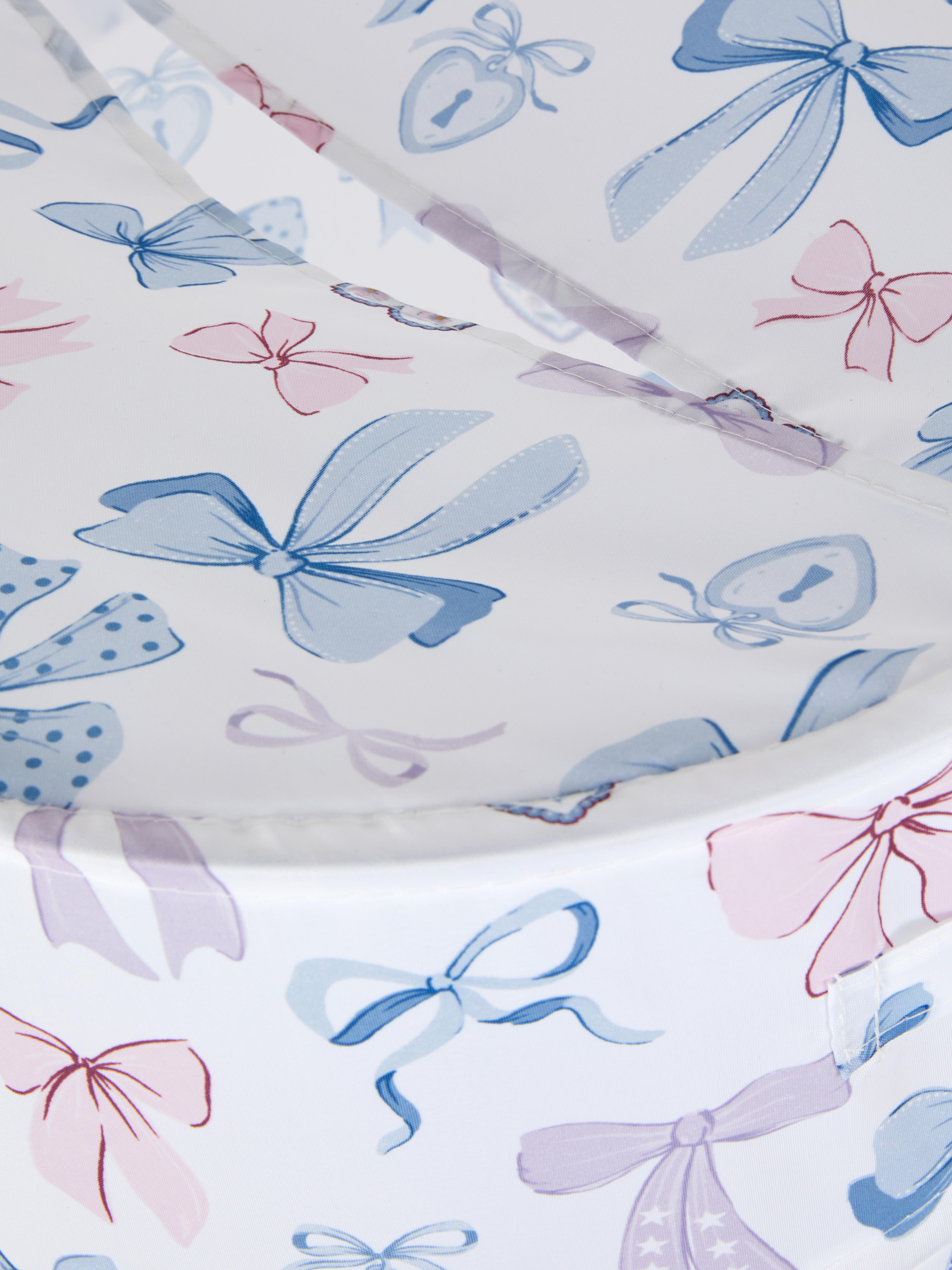 Panier à linge pliable à motifs