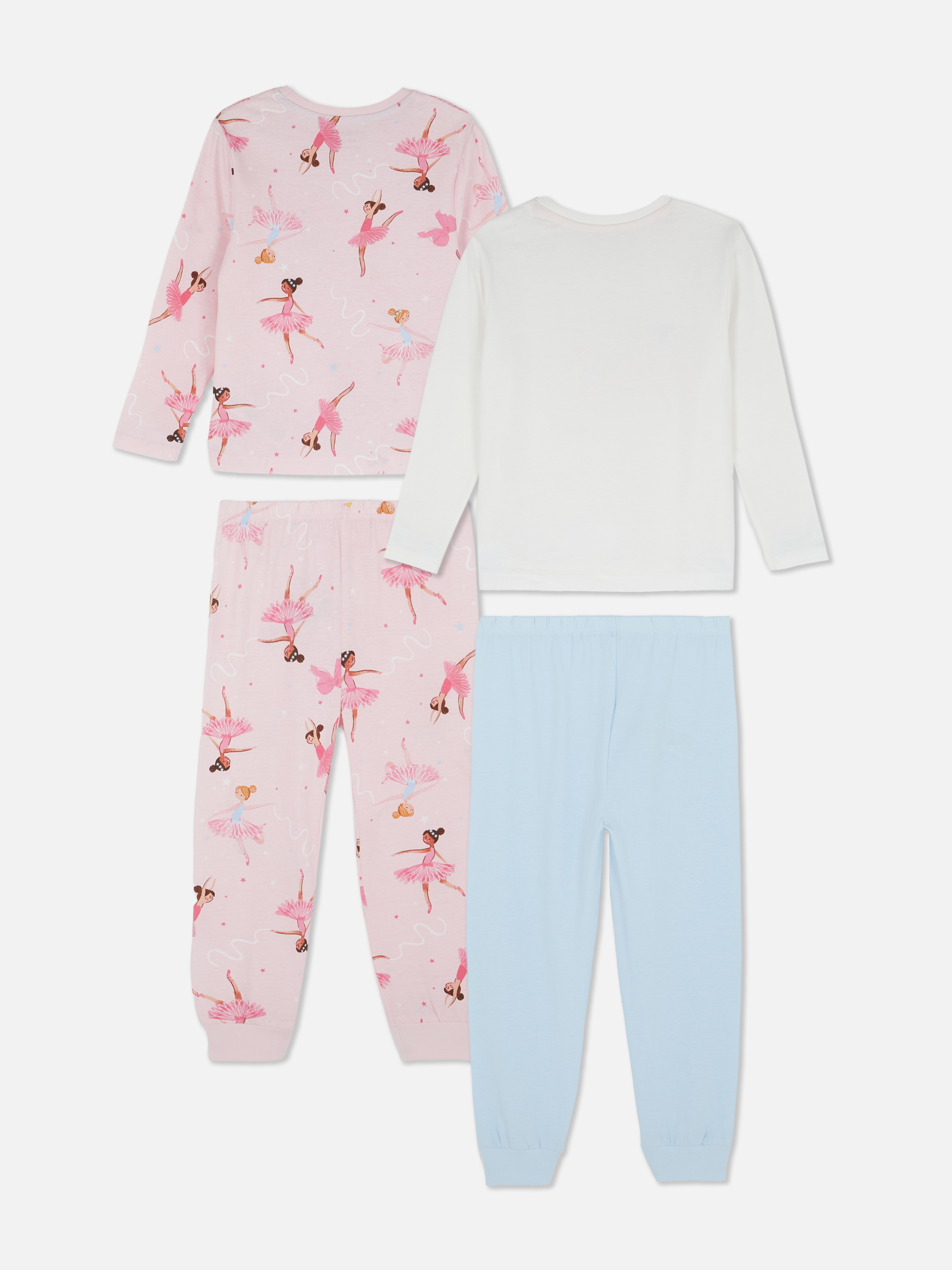 1,5-8 jr | Pyjama met ballerinaprint, set van 2