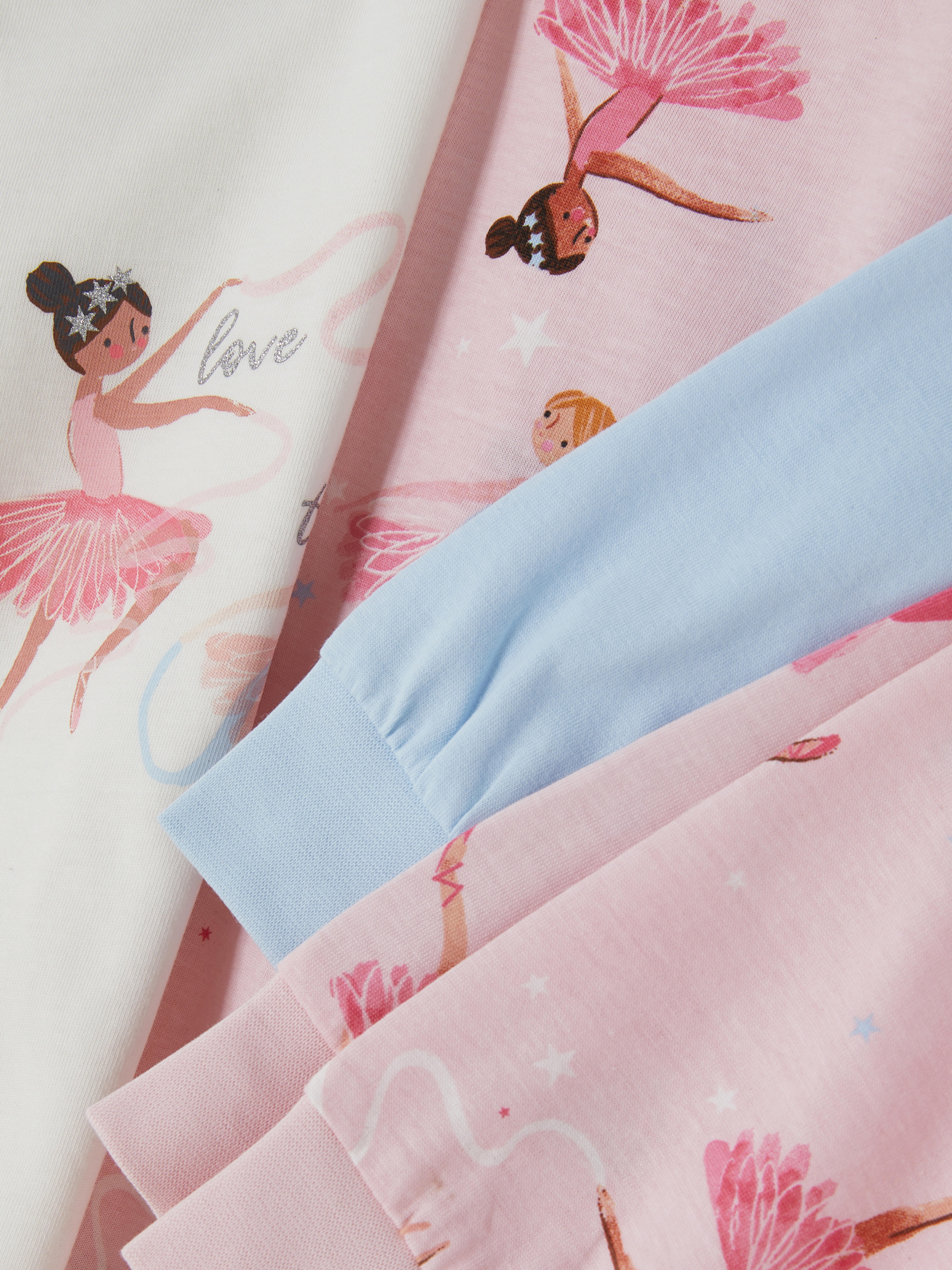 1,5-8 jr | Pyjama met ballerinaprint, set van 2