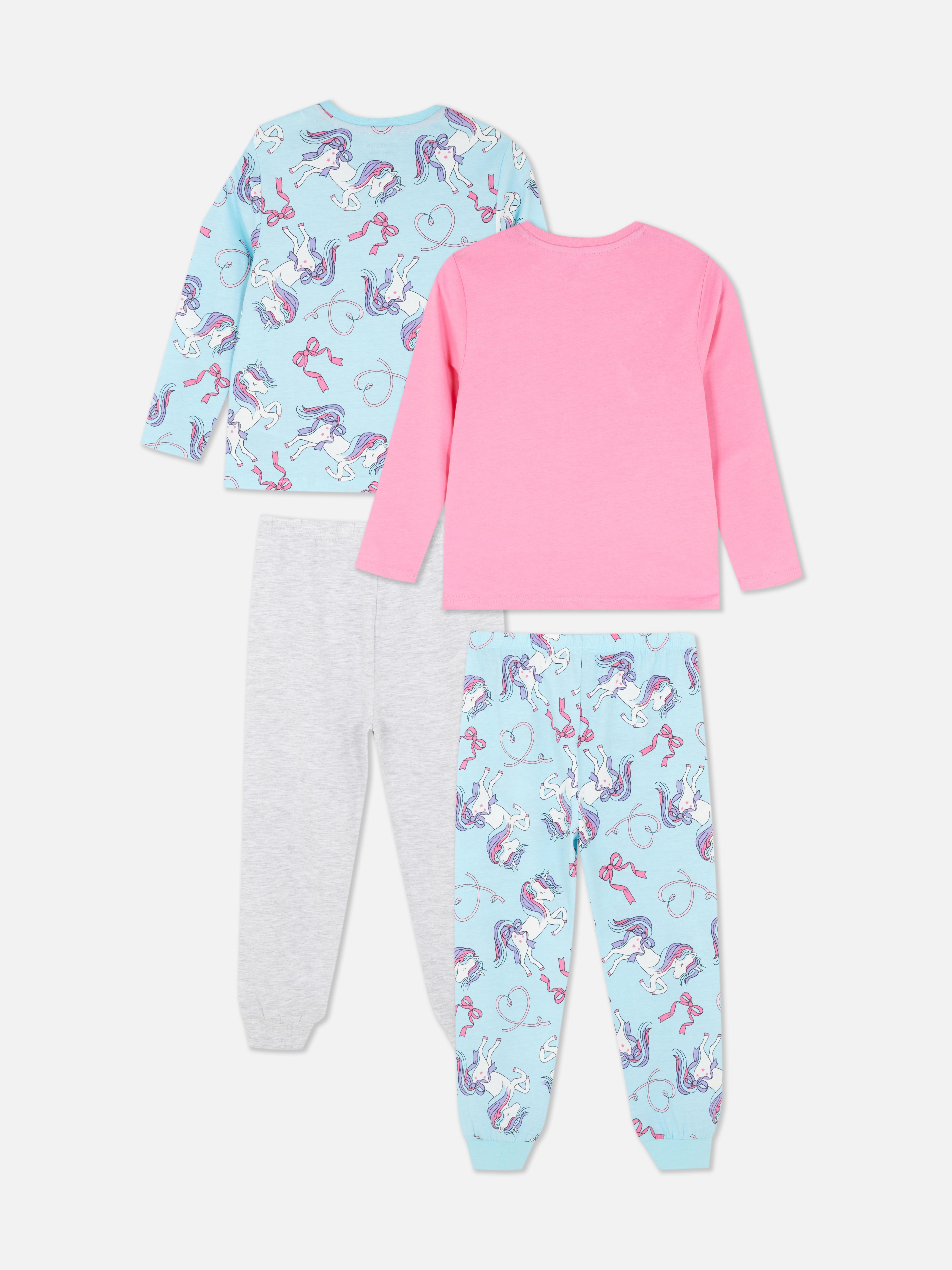 1,5-8 años | Pack de 2 pijamas con unicornios